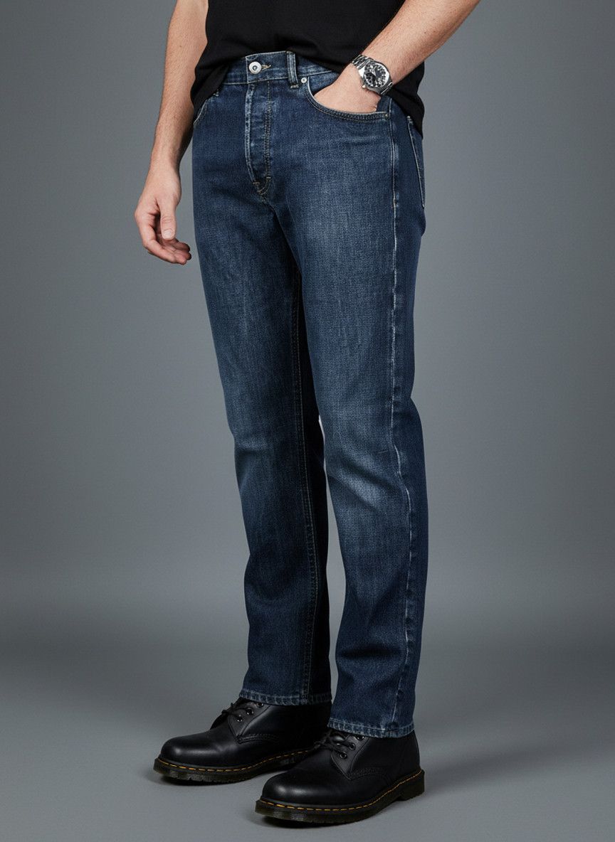 Hugo Boss Vintage Y2K Hugo Boss Classic Mens Denim Jeans Made in Italy Size US 36 / EU 52 - 1 Thumbnail