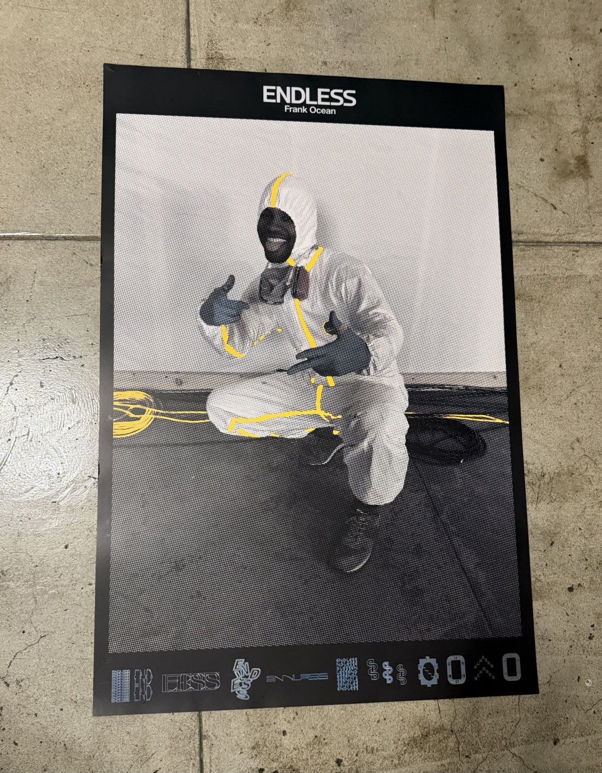 Frank Ocean Frank Ocean Endless Reversible Poster 24” x 36” Size ONE SIZE - 2 Thumbnail