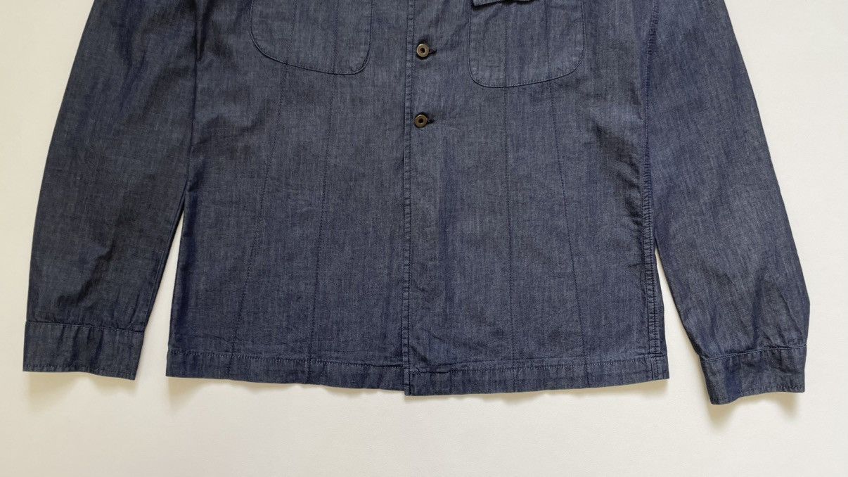 Miu Miu Mid 2000s Blue Denim ‘Western’ Over Shirt Size US M / EU 48-50 / 2 - 9 Thumbnail