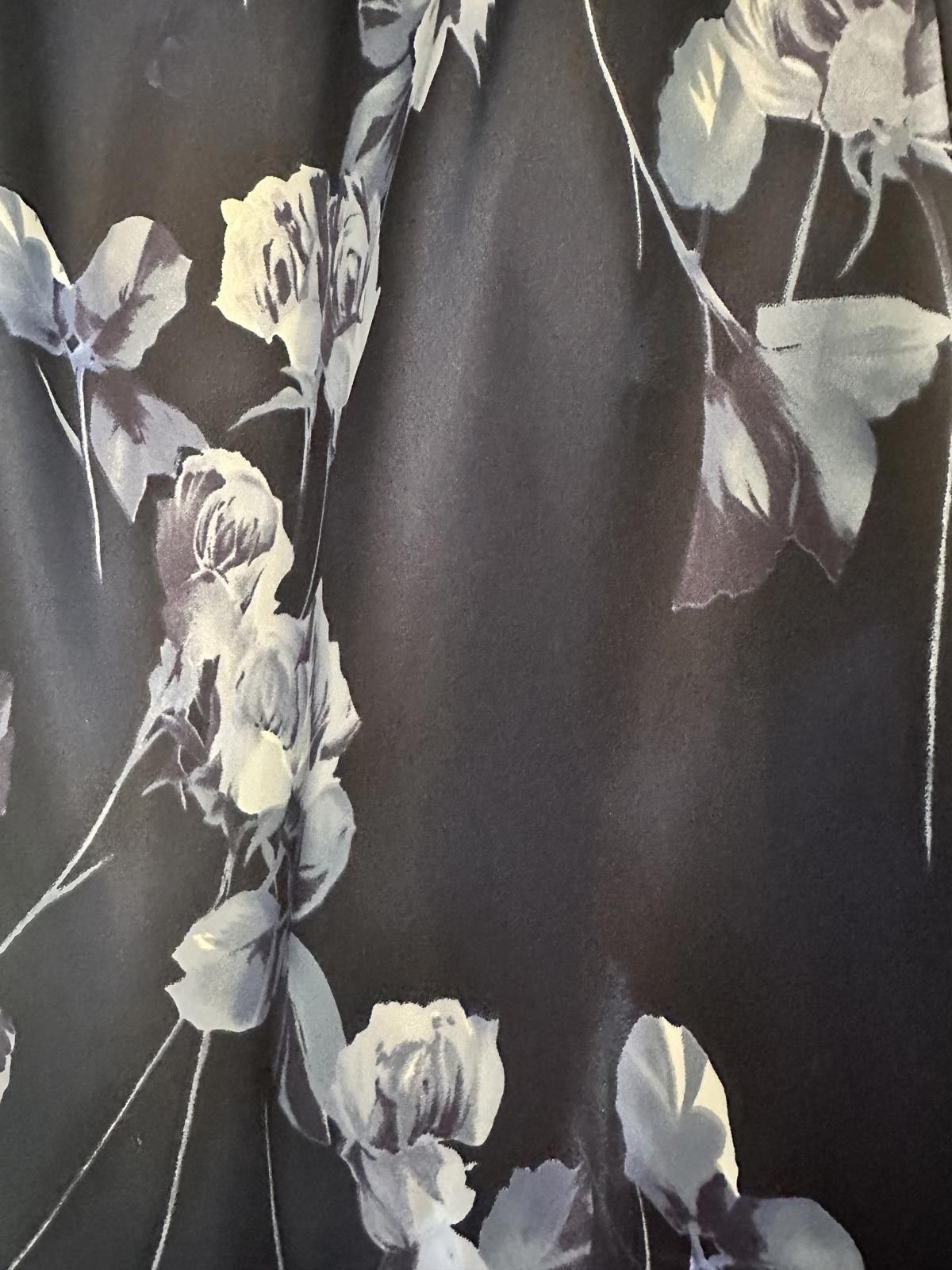 Designer Elegant Floral Print Dress by Jodi Michaels Size M / US 6-8 / IT 42-44 - 3 Thumbnail