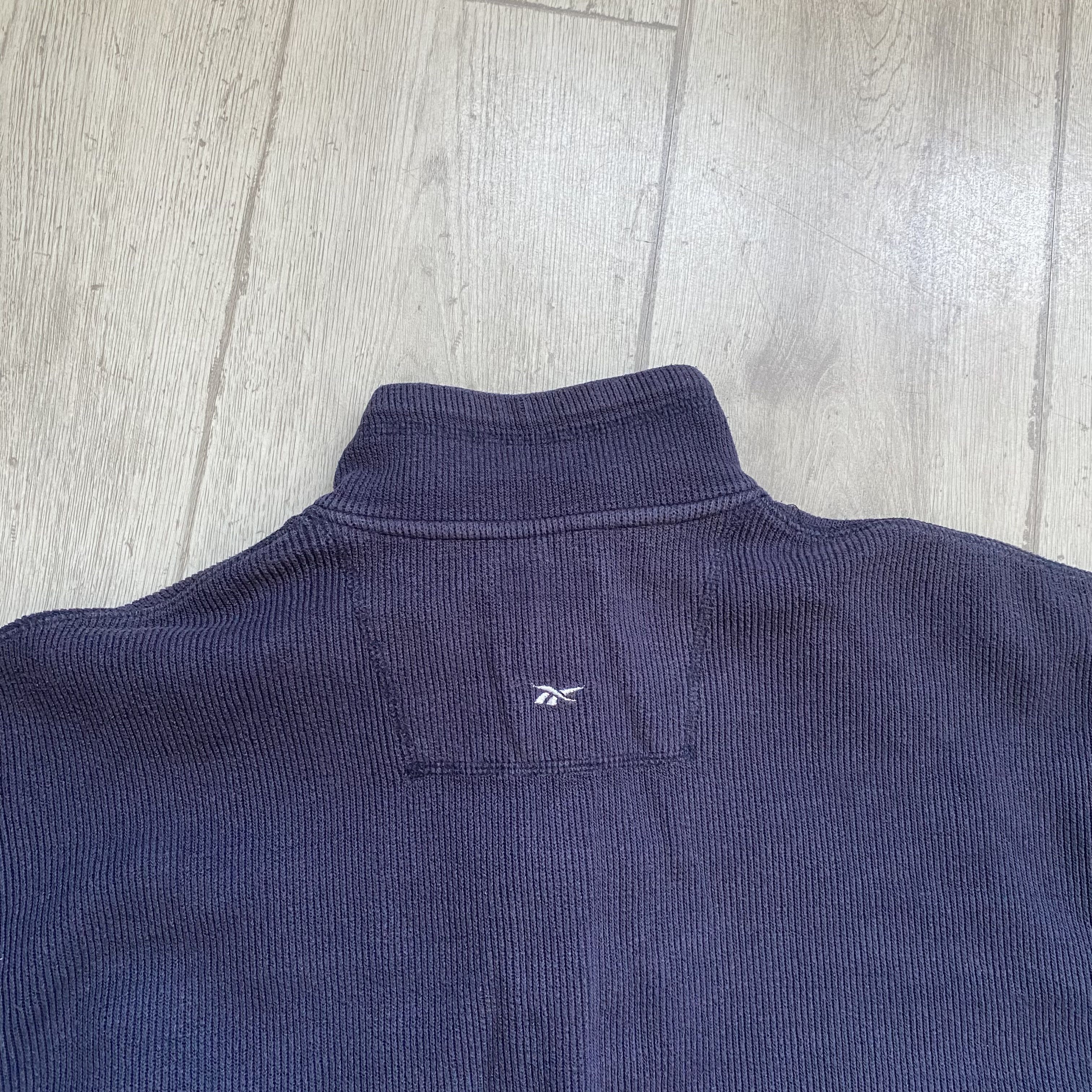 Reebok Vintage 90s Reebok sweatshirt Sun Faded 1/3 zip pullover Size US S / EU 44-46 / 1 - 10 Thumbnail