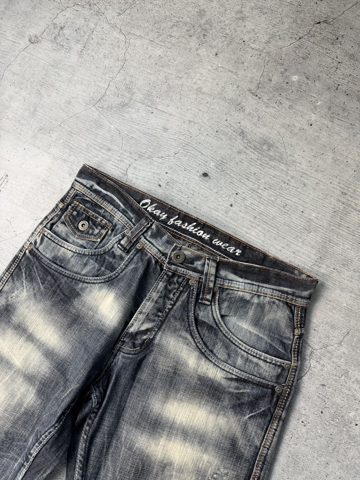 Affliction Affliction Cipo & Baxx Jeans Vintage Y2k 90s USA Style Size US 33 - 5 Thumbnail
