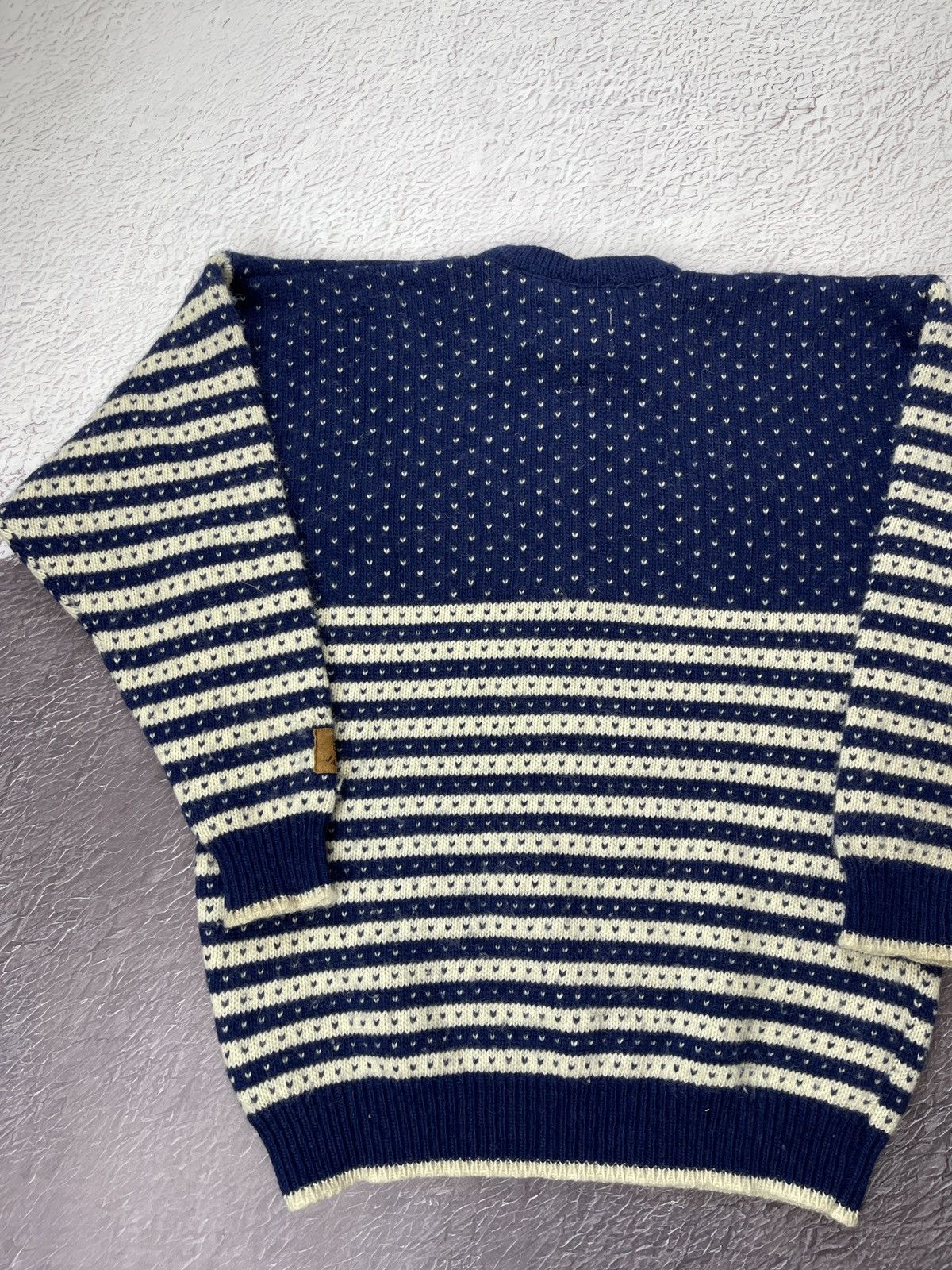 Dale Of Norway Janus vintage pure wool made in Norway striped sweater Size US M / EU 48-50 / 2 - 11 Thumbnail