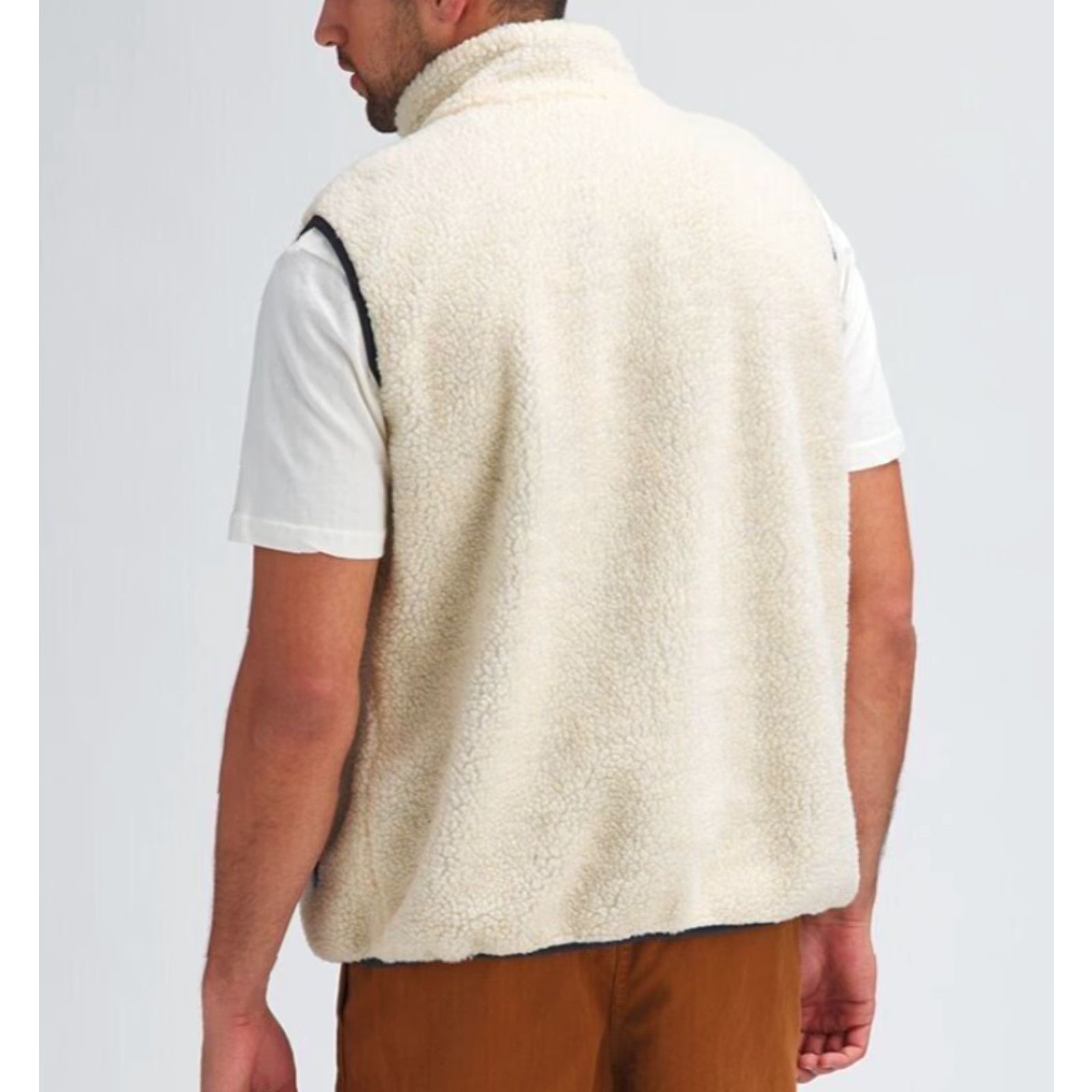 Stoic Stoic Men's Vest Reversible Sherpa Mixed Media XL Multicolor Vest Mens XL Reversible Coat? Size US XL / EU 56 / 4 - 4 Thumbnail