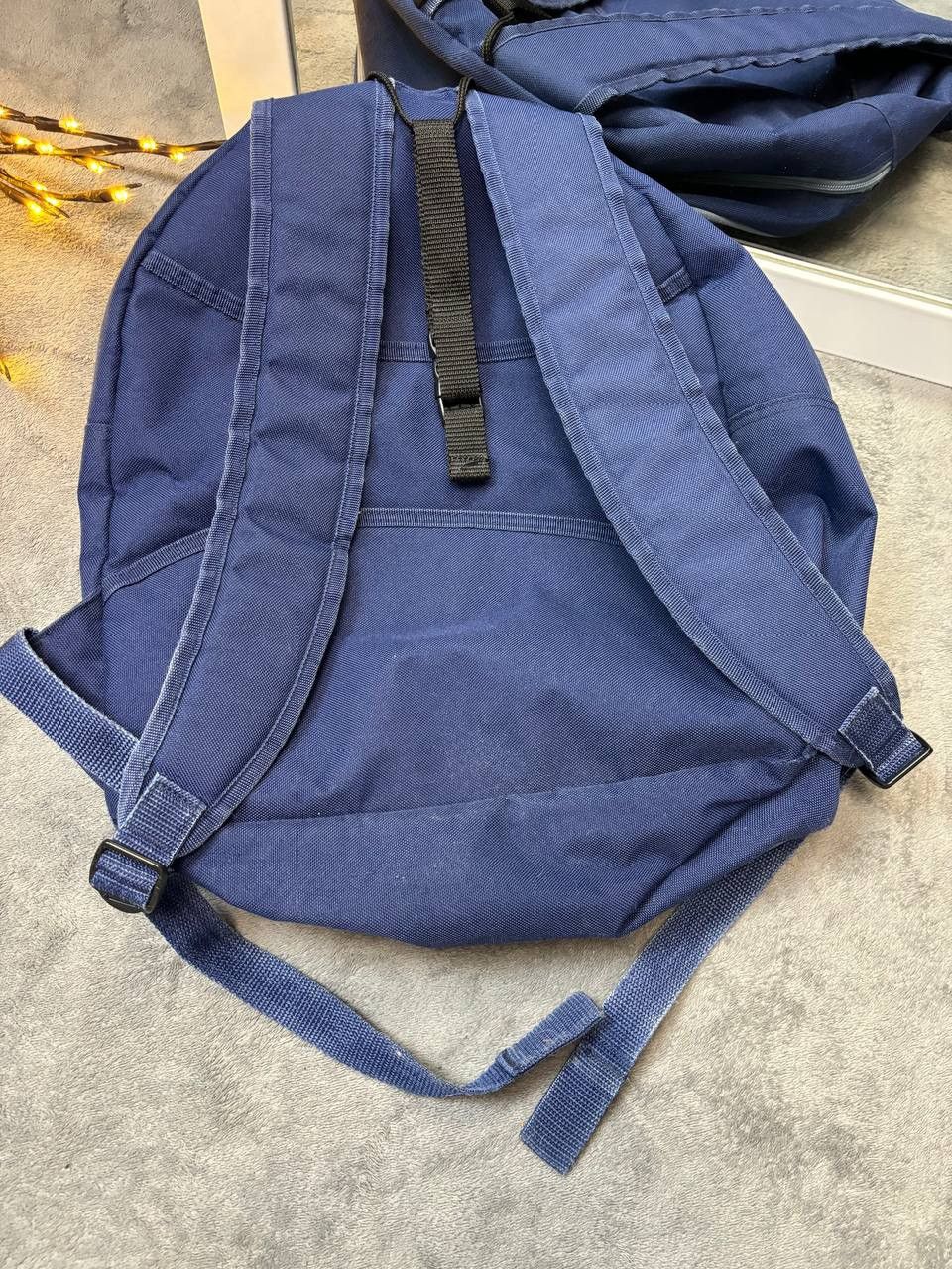 Nike × Vintage Vintage Y2K Nike Bagpack 90s Centr Swoosh Size ONE SIZE - 10 Thumbnail