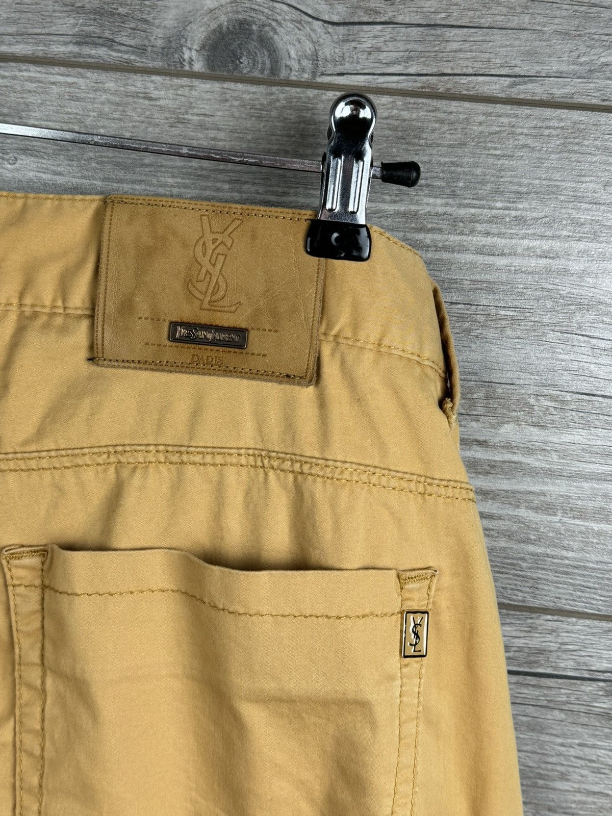 Vintage × Yves Saint Laurent Vintage Casual Pants YSL Yves Saint Lauren Luxury Designs Size US 36 / EU 52 - 6 Thumbnail