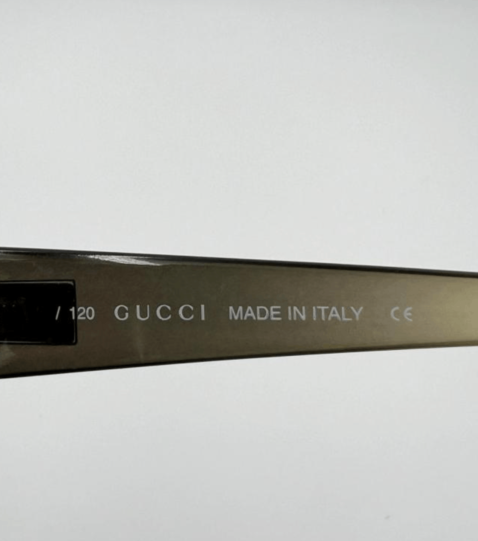 Gucci × Tom Ford × Vintage Gucci Sunglasses 2455 Mask Shield Sport Bike Pop Vintage Size ONE SIZE - 6 Thumbnail