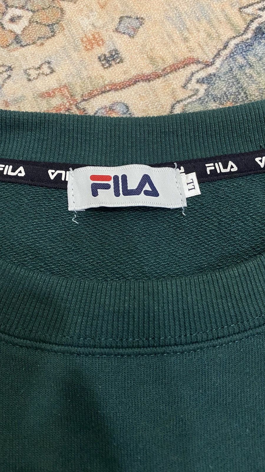 Fila FILA Sweatshirt Chenille Patch Size LL Size US XL / EU 56 / 4 - 3 Thumbnail