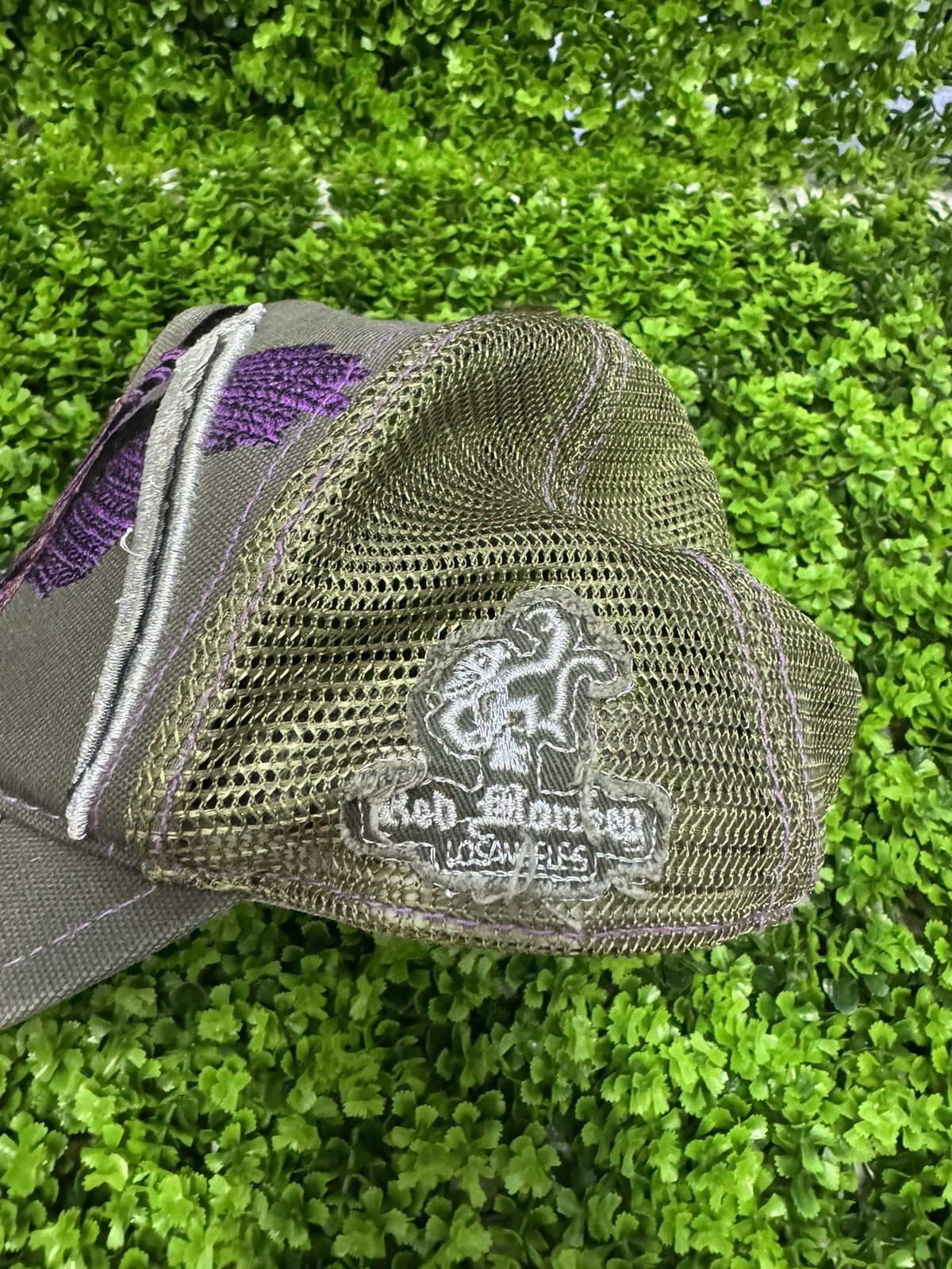 Japanese Brand × Red Monkey Red monkey Los Angels Japanese style Y2K trucker hat cap 🧢 Size ONE SIZE - 7 Thumbnail