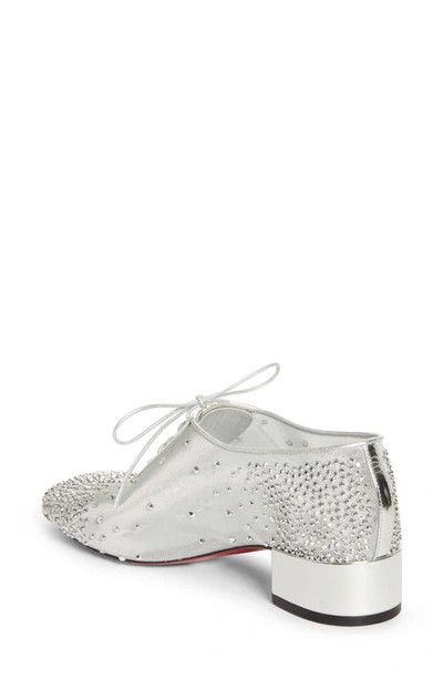 Christian Louboutin o1s1wg110924 Jazz Loafer in Silver Size US 9 / IT 39 - 2 Thumbnail