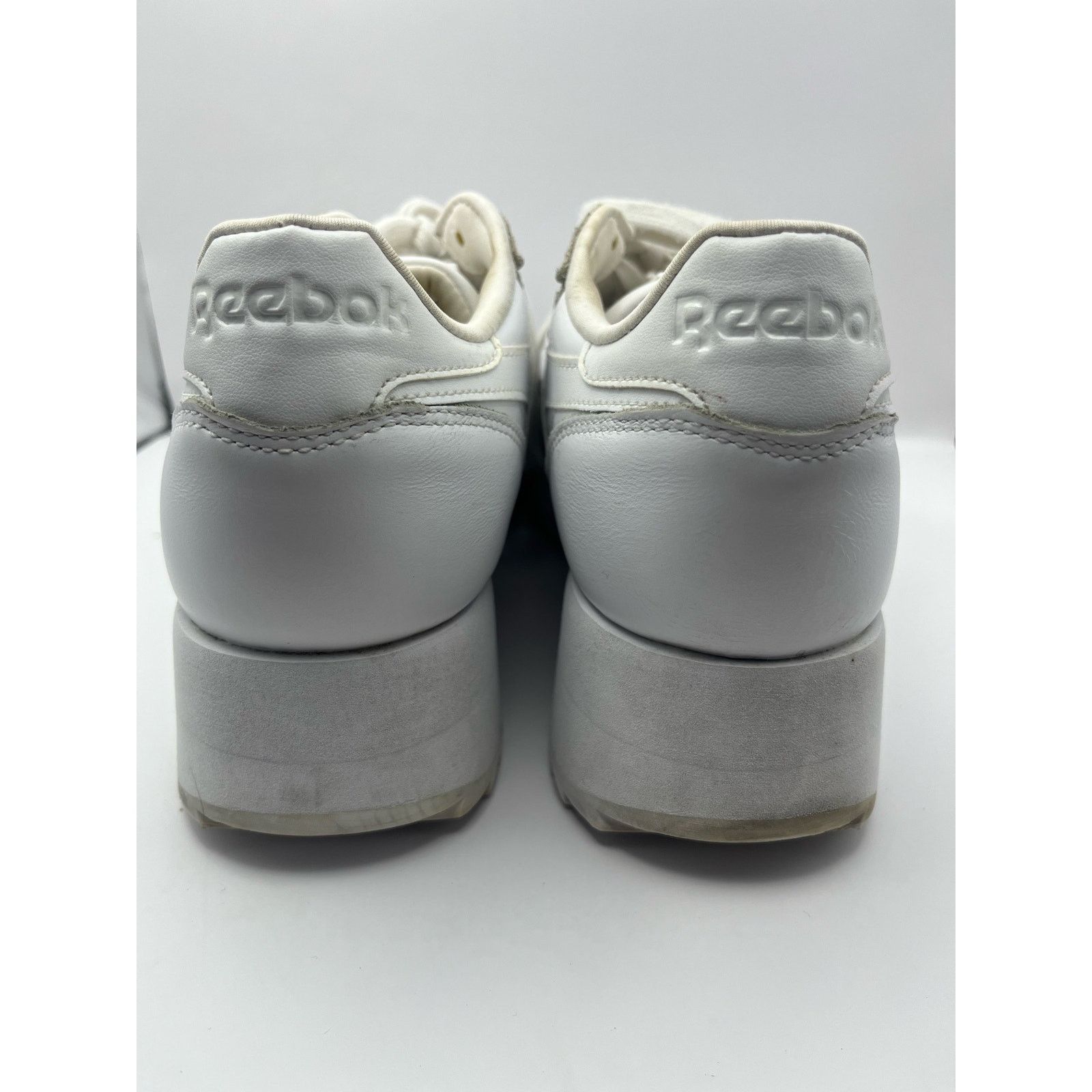 Reebok Reebok x Gigi Hadid Classic Leather Double White Sneakers Size US 9.5 / IT 39.5 - 6 Thumbnail