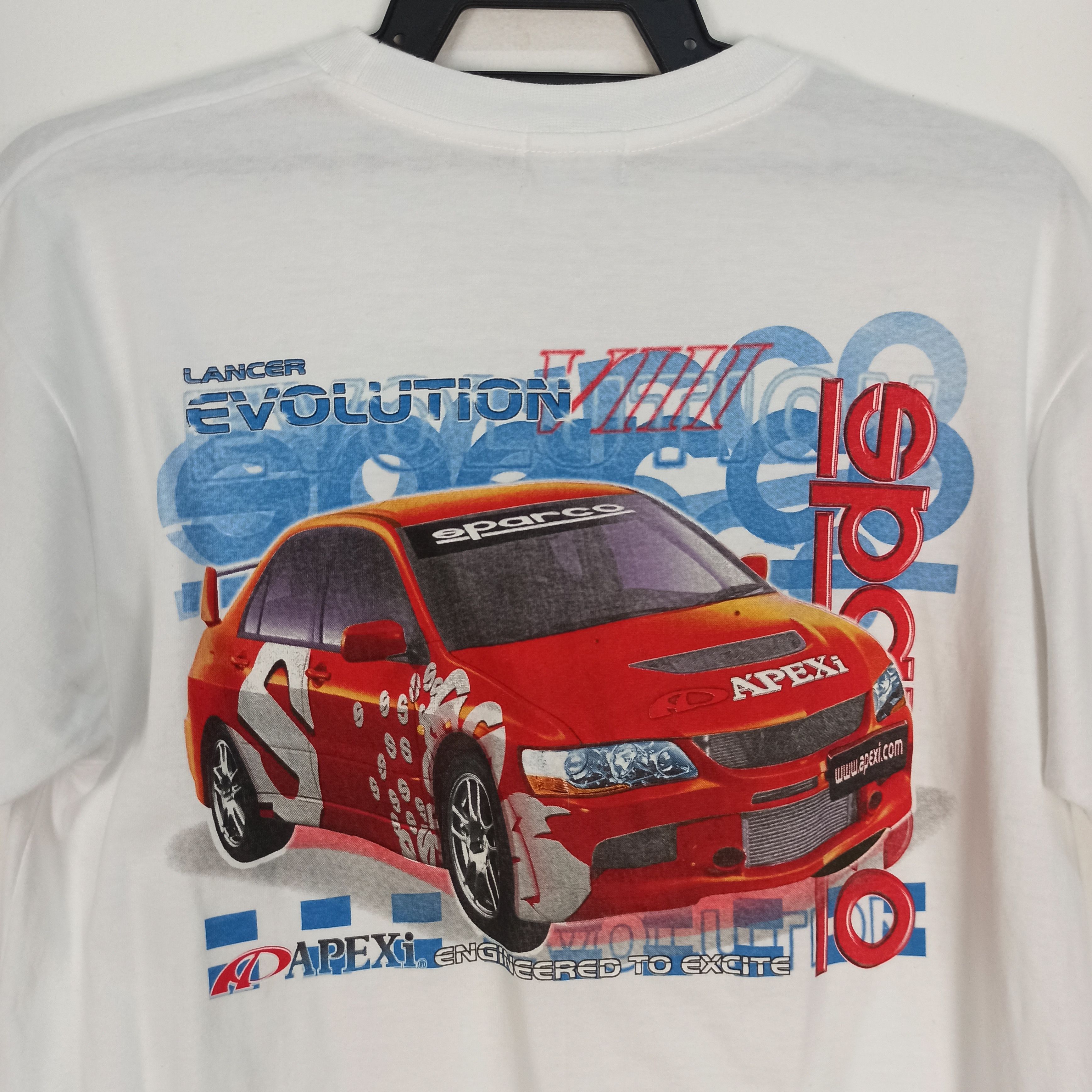 Sports Specialties Rare SPARCO Lancer Evolution VIII Mitsubishi Tshirt Size US M / EU 48-50 / 2 - 2 Thumbnail