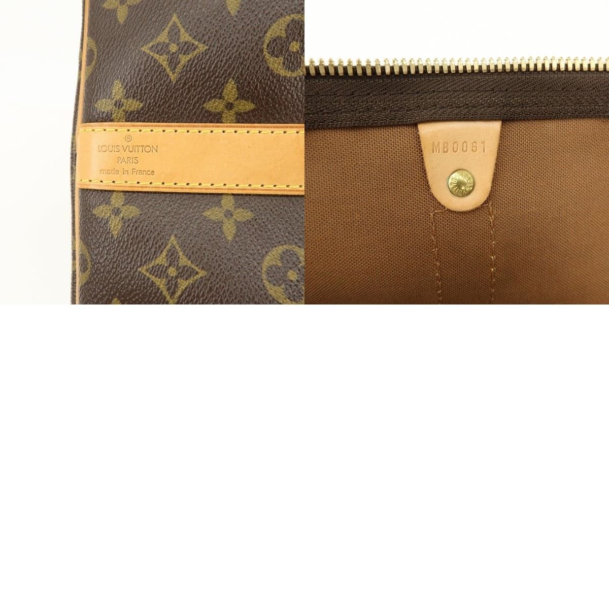Louis Vuitton Louis Vuitton Monogram Keepall Bandouliere 55 Duffle Bag Size ONE SIZE - 8 Thumbnail