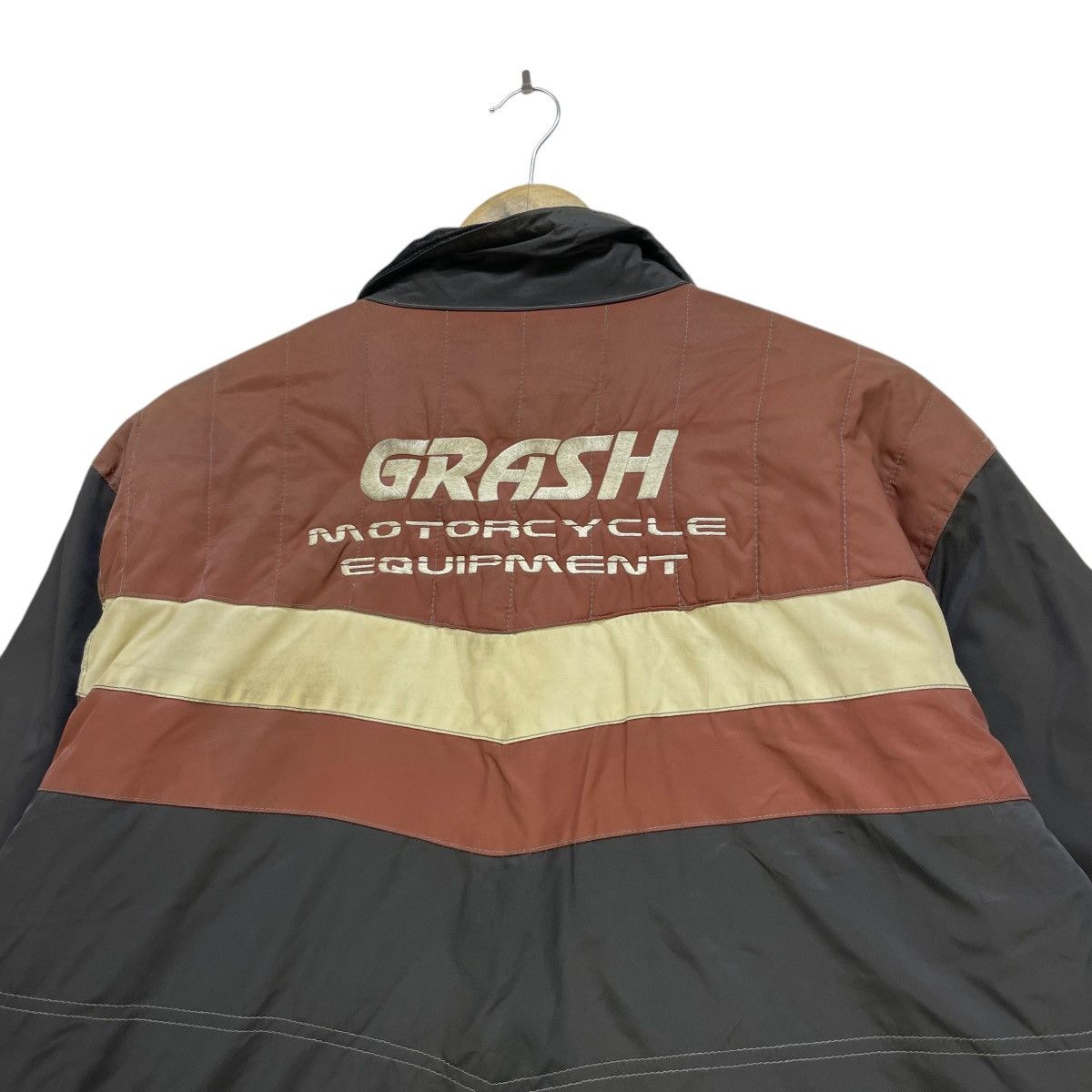 Japanese Brand × Kadoya Vintage Grash Motorcycle Equipment Padded Puffer Jacket Size US M / EU 48-50 / 2 - 7 Thumbnail