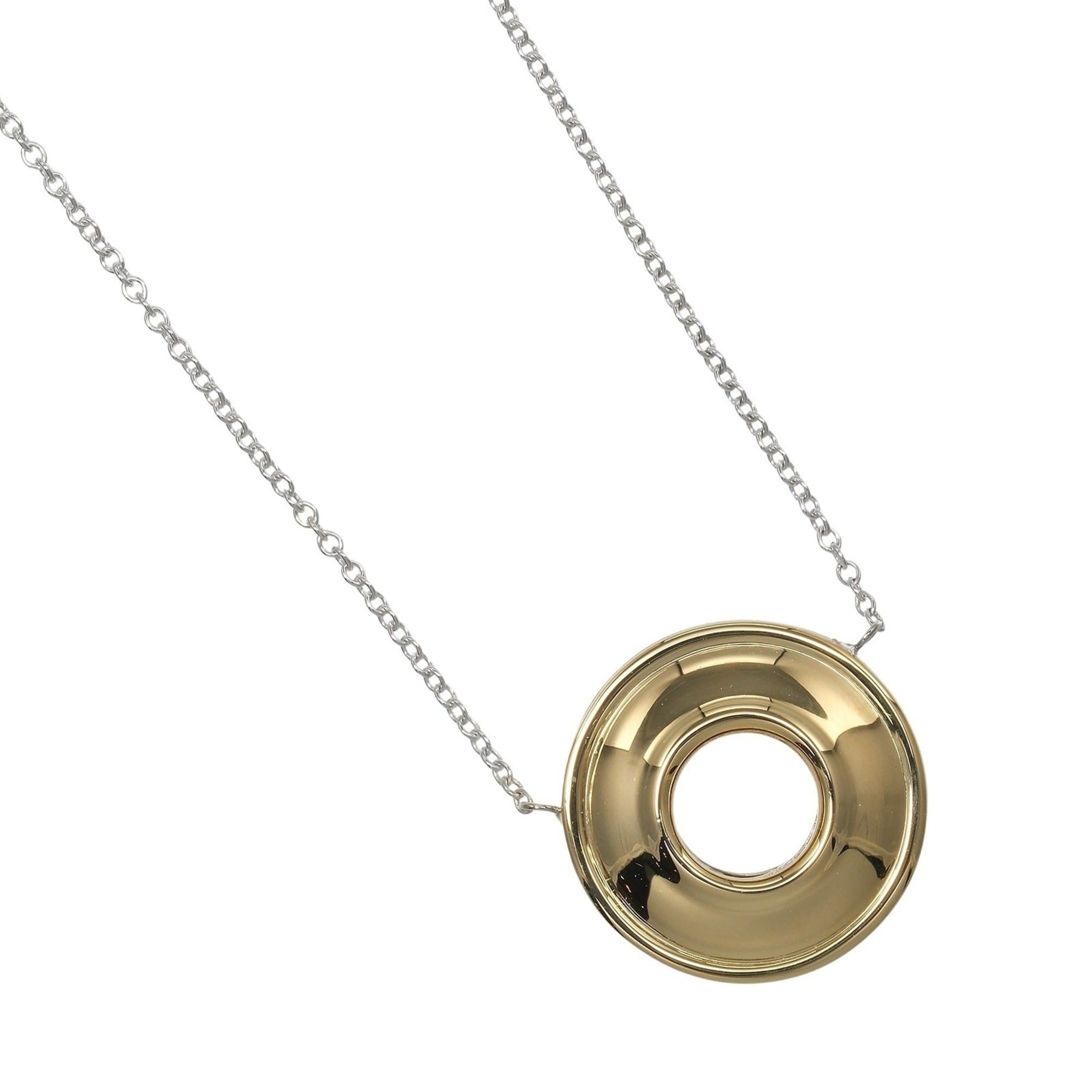 Tiffany & Co. Tiffany & Co. Magic Circle Necklace, 925 Sterling Silver x 18K Yellow Gold, Approx. 3.5g, Women's Size ONE SIZE - 1 Thumbnail