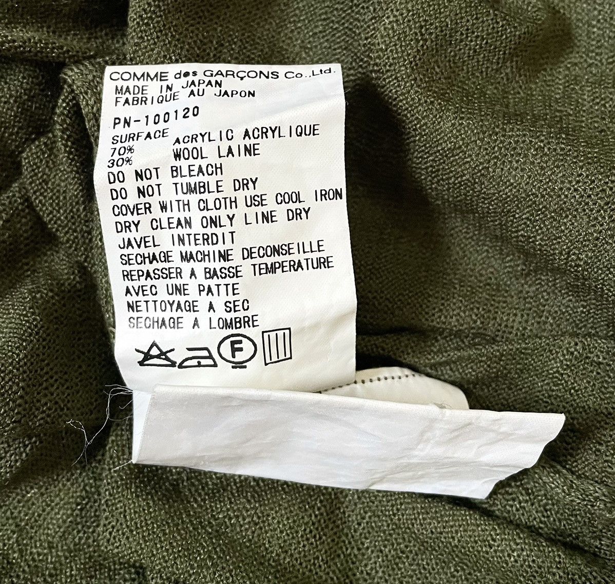 Comme des Garcons Vintage cdg homme plus AD99 knitted wool blend sweater Size US M / EU 48-50 / 2 - 5 Thumbnail