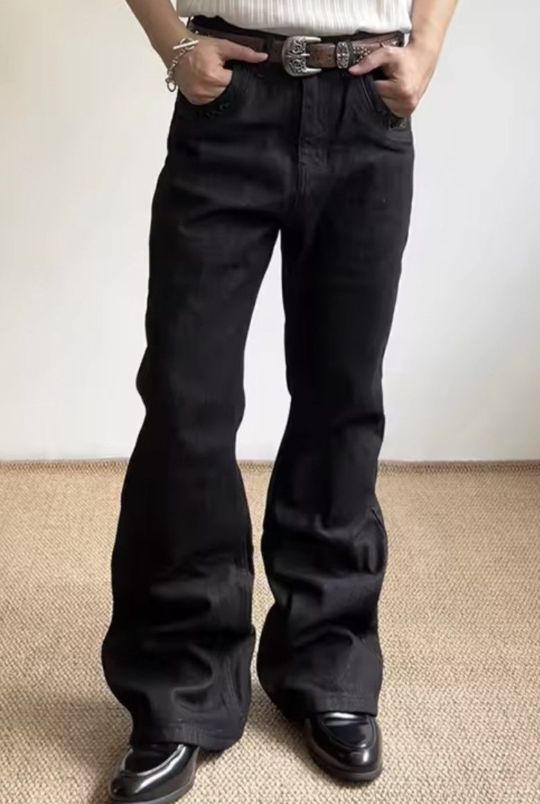 Jean Zx bootcut flared Balenciaga offwhite style jeans Size US 34 / EU 50 - 5 Thumbnail