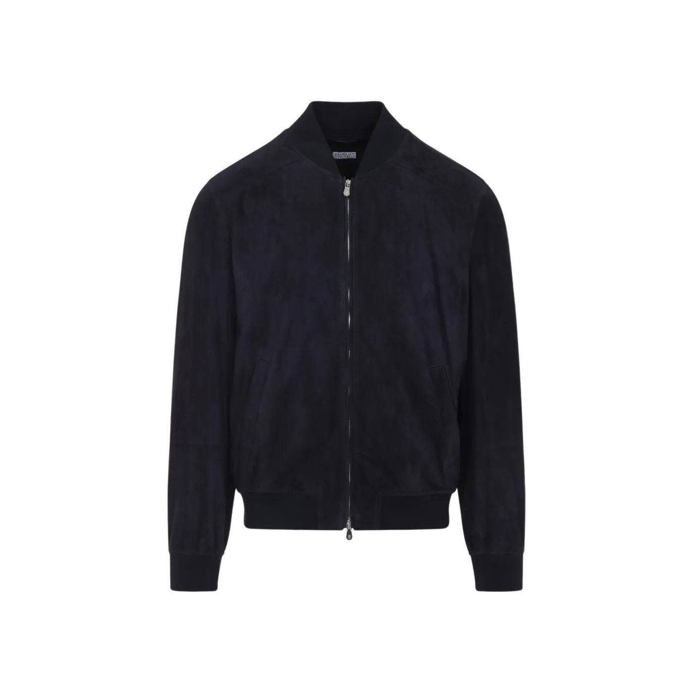 Brunello Cucinelli BRUNELLO CUCINELLI Navy Suede Jacket New & Authentic (Men's Size US L / EU 52-54 / 3 - 1 Thumbnail