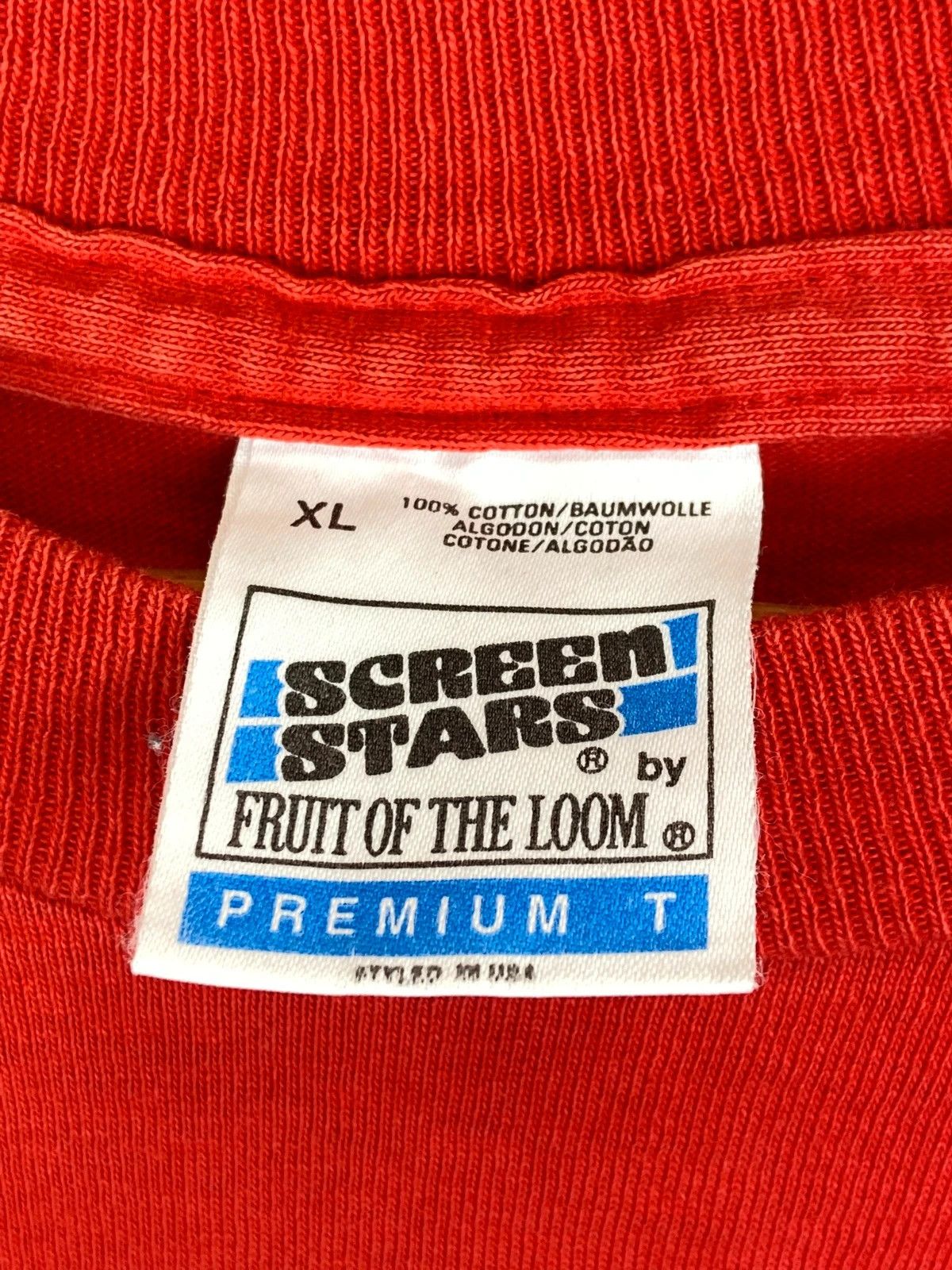 Other Screem States Red T-Shirt XL Vintage Streetwear Size US XL / EU 56 / 4 - 4 Thumbnail