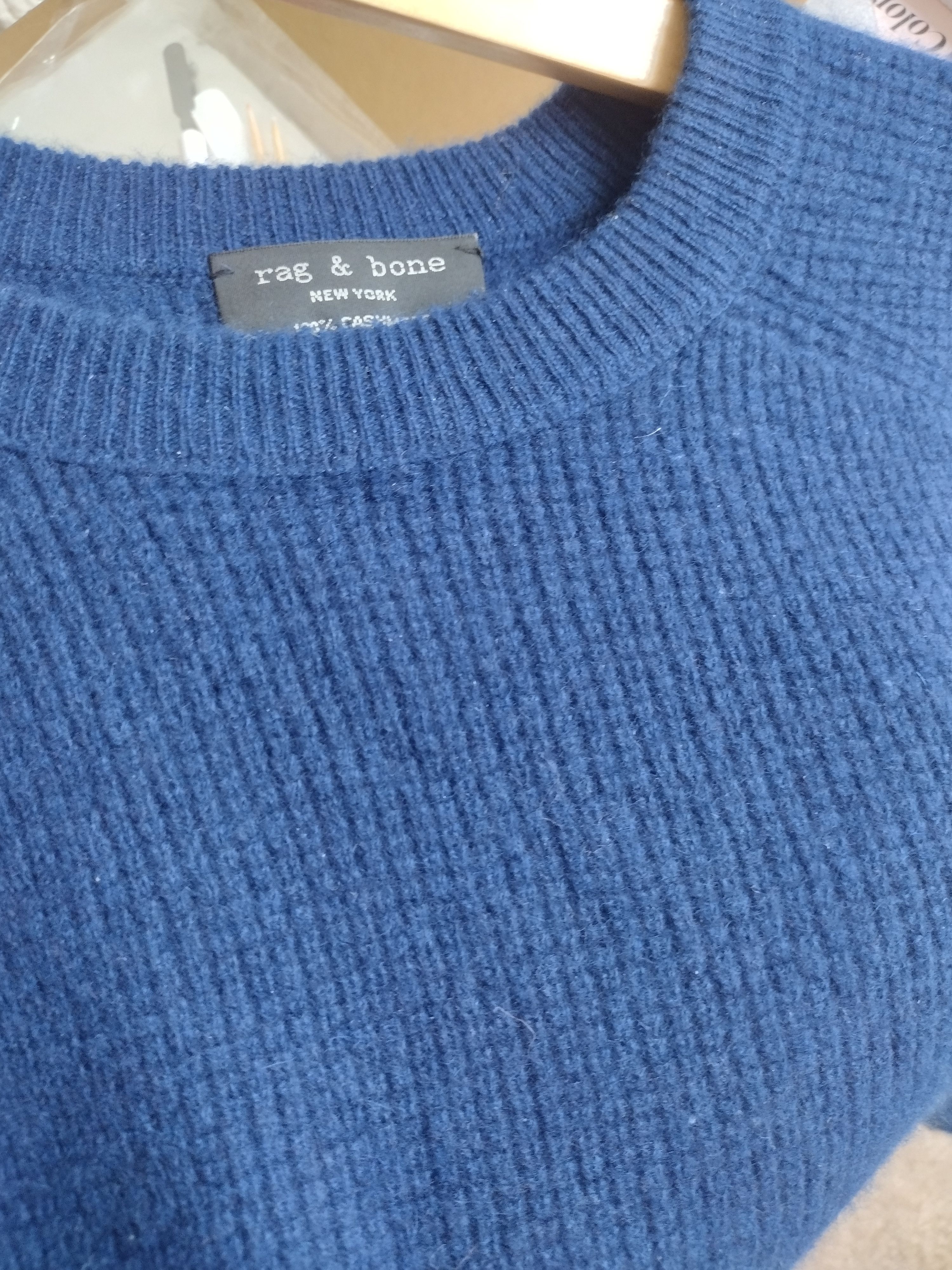 Rag & Bone Rag & Bone Cashmere Blue Sweater in Size M Size US M / EU 48-50 / 2 - 8 Thumbnail