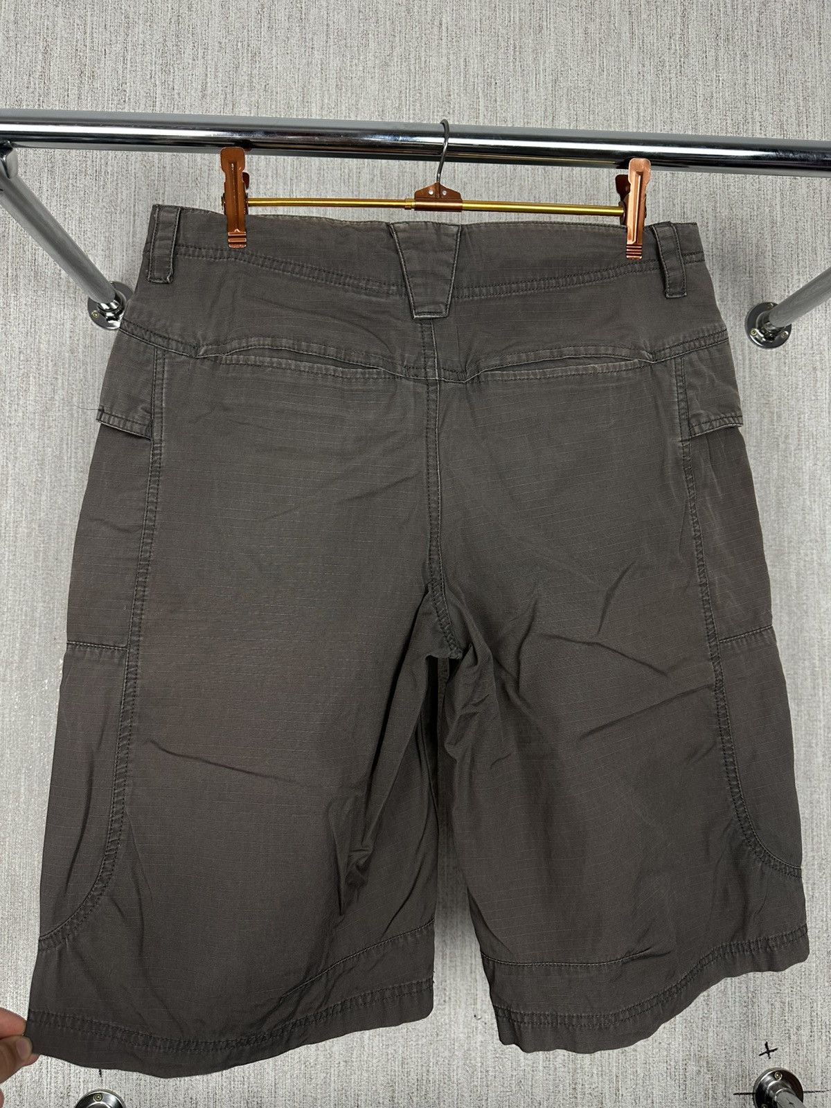 Nike × Vintage Vintage Y2K Nike Faded Brown Shorts Size US 34 / EU 50 - 4 Thumbnail