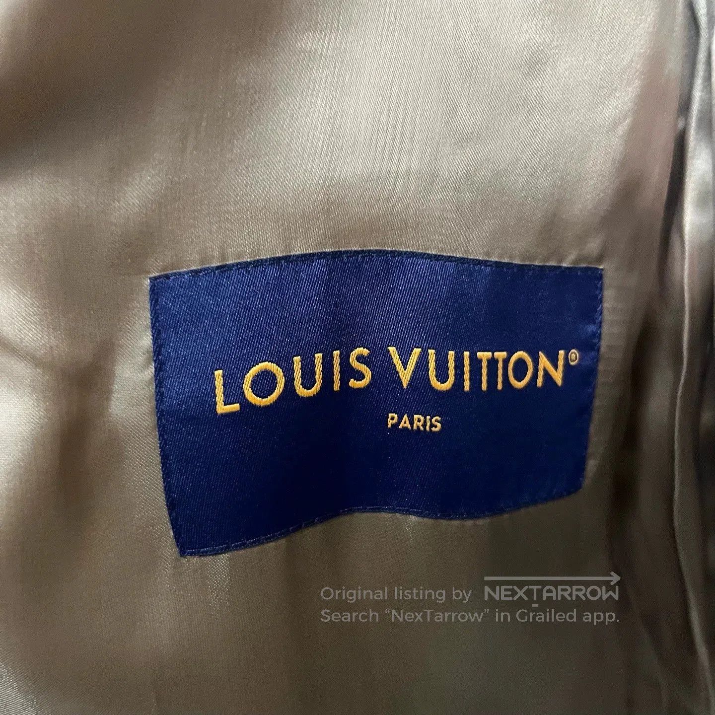 Louis Vuitton louis vuitton beige logo zip long sleeve jacket. Size US XXL / EU 58 / 5 - 3 Thumbnail