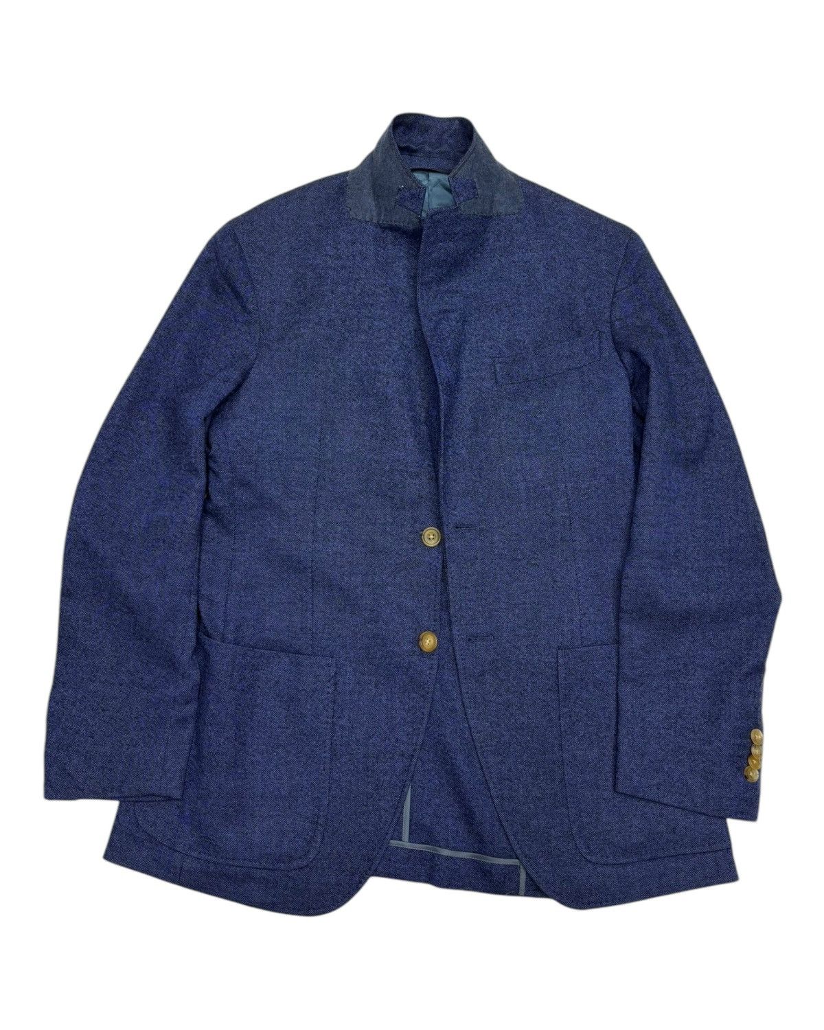 Loro Piana × Vintage LORO PIANA WOOL CASHMERE BLAZER JACKET Size US S / EU 44-46 / 1 - 1 Thumbnail