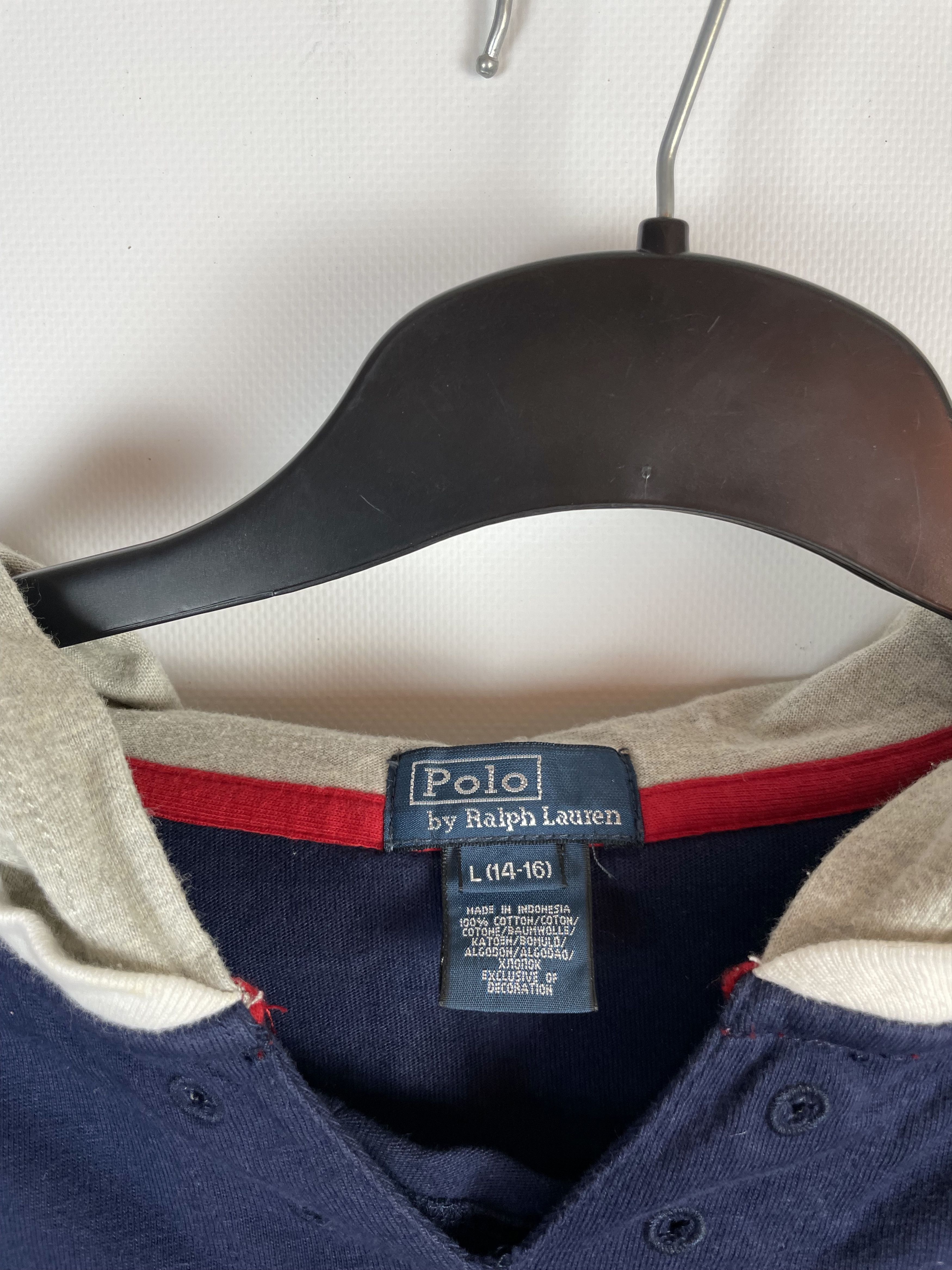 Polo Ralph Lauren × Ralph Lauren × Vintage Vintage Polo Ralph Lauren Hoodie Y2k Size US XXS / EU 40 - 4 Thumbnail