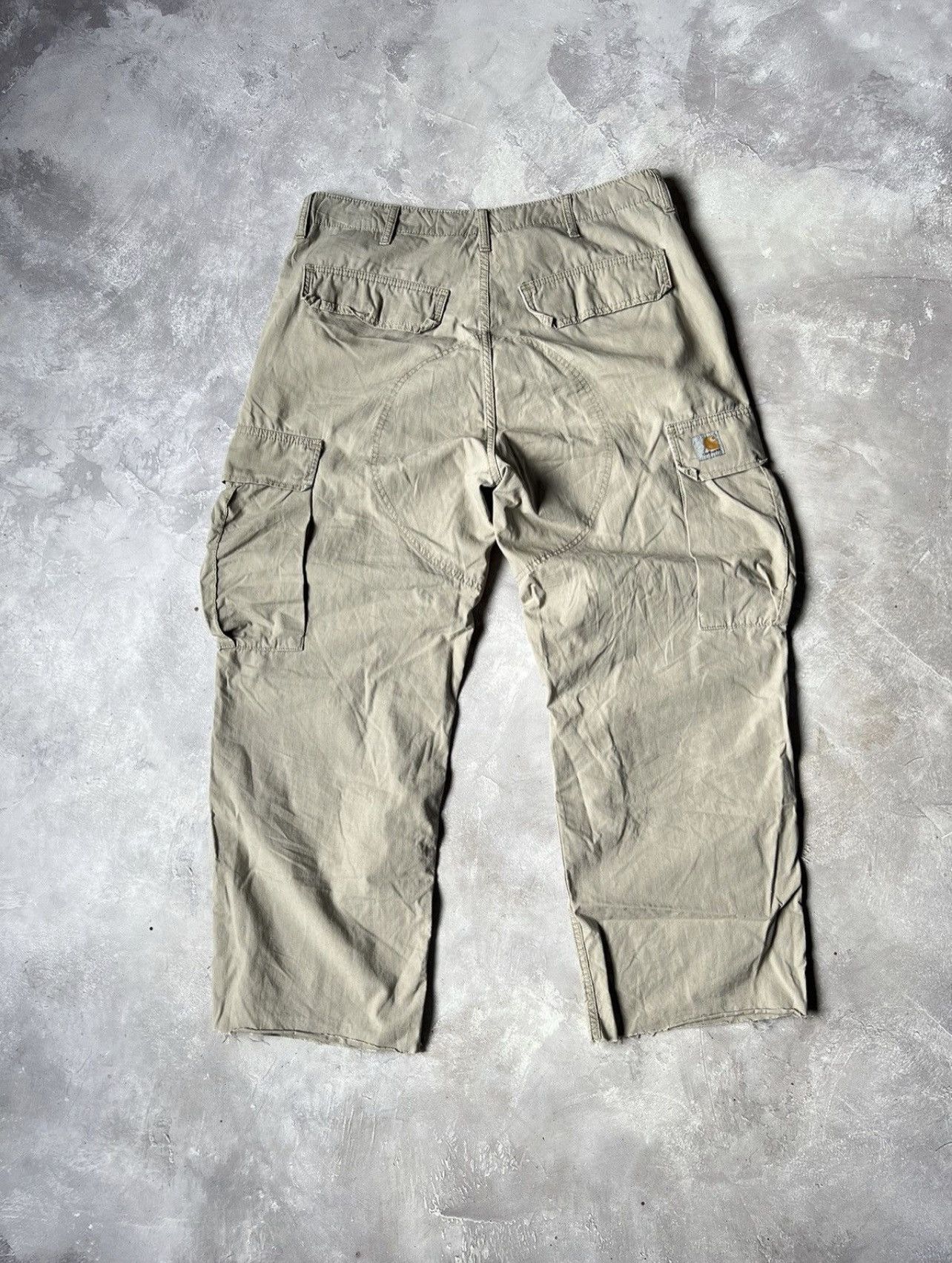 Carhartt Vintage 90s Carhartt Y2k Baggy Cargo Pants Size US 36 / EU 52 - 1 Thumbnail