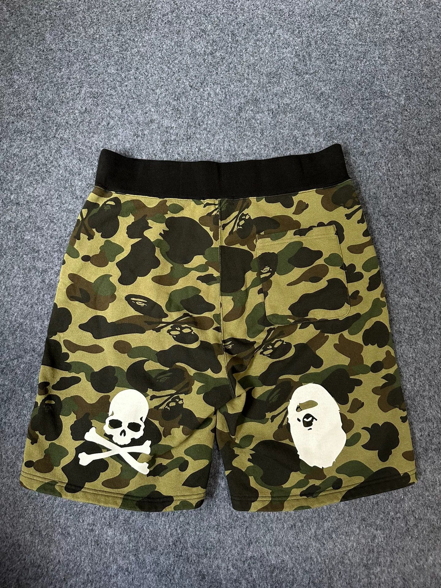 Bape × Mastermind Japan Bape J Multi Shark Shorts Designer Size US 34 / EU 50 - 1 Thumbnail