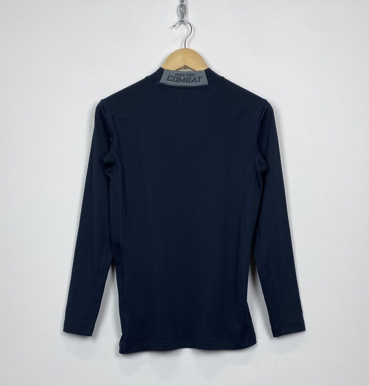 Nike Nike Pro Combat Hyperwarm Compression Rash Guard Shirt Top Size US M / EU 48-50 / 2 - 9 Thumbnail