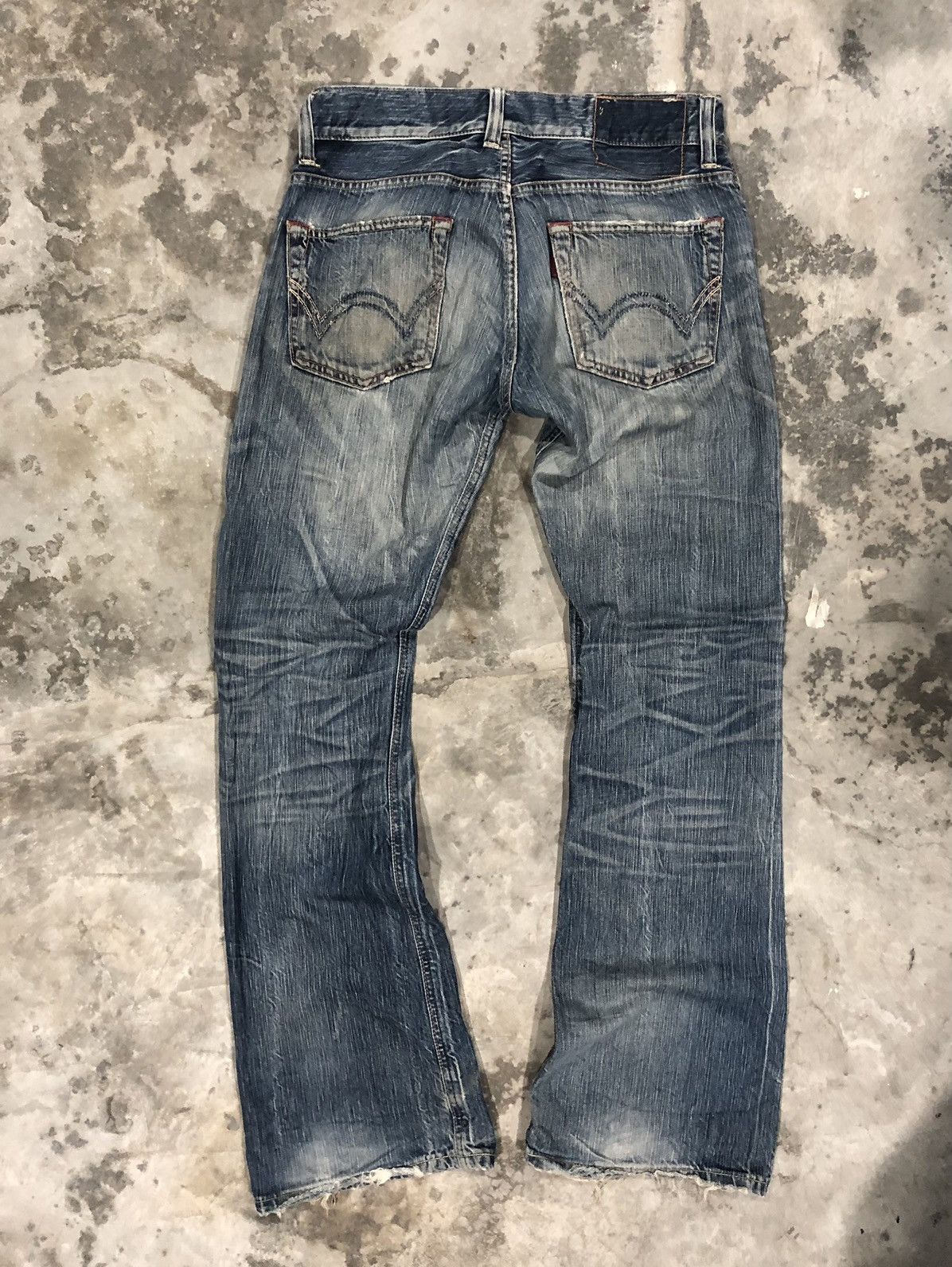 Edwin Flare ‼️ Megarare 503 Edwin Denim Jeans Size US 31 - 10 Thumbnail