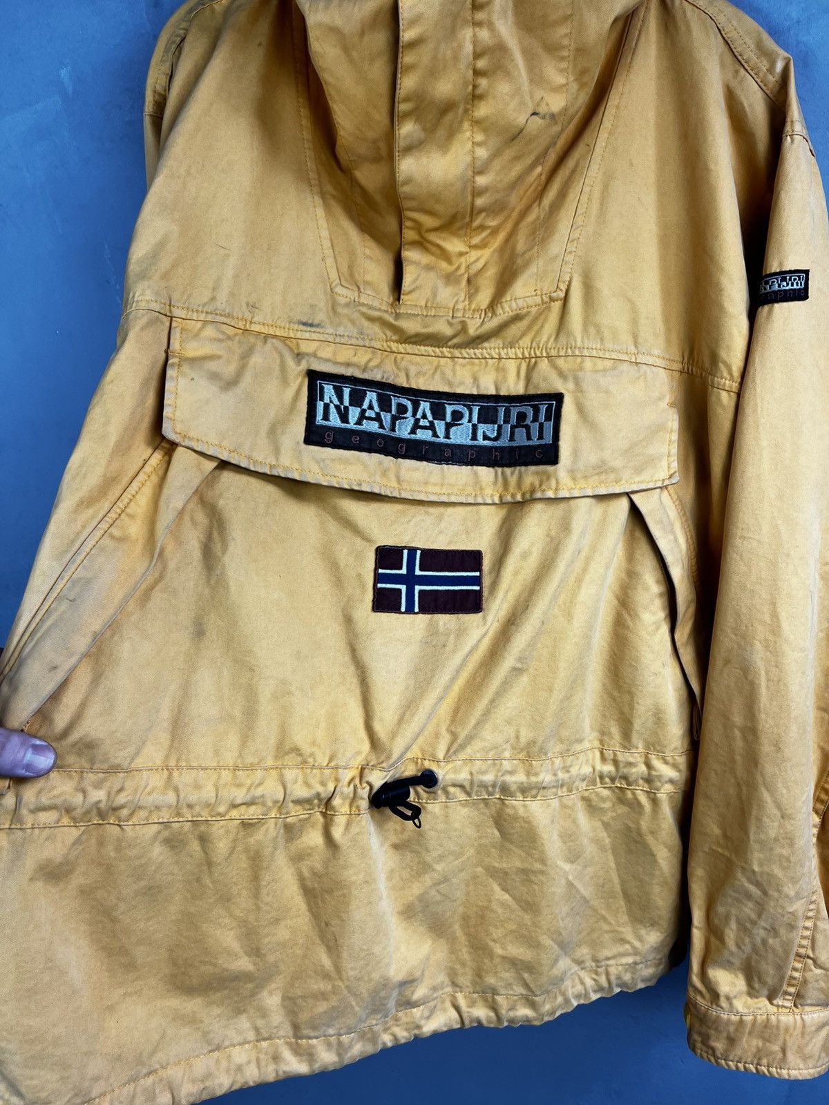 Napapijri napapijri anorak vintage jacket 90s size L Size US L / EU 52-54 / 3 - 15 Thumbnail