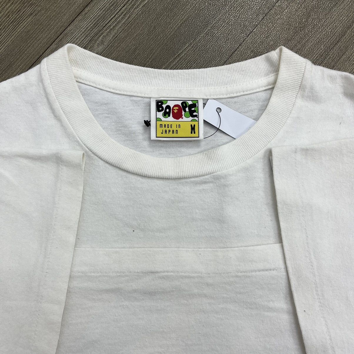Bape Bape 62 Number White Tshirt Size US XS / EU 42 / 0 - 4 Thumbnail