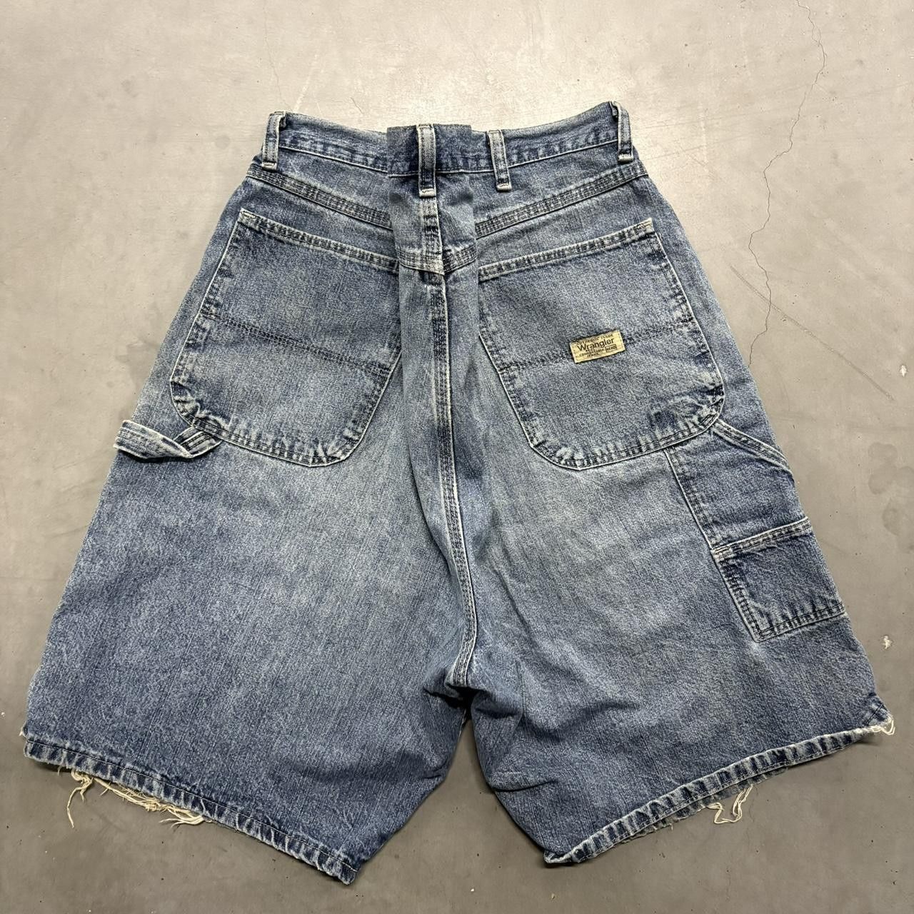 Vintage Crazy Vintage Y2K/2000s Carpenter Denim Shorts Jorts! Size US 38 / EU 54 - 2 Thumbnail
