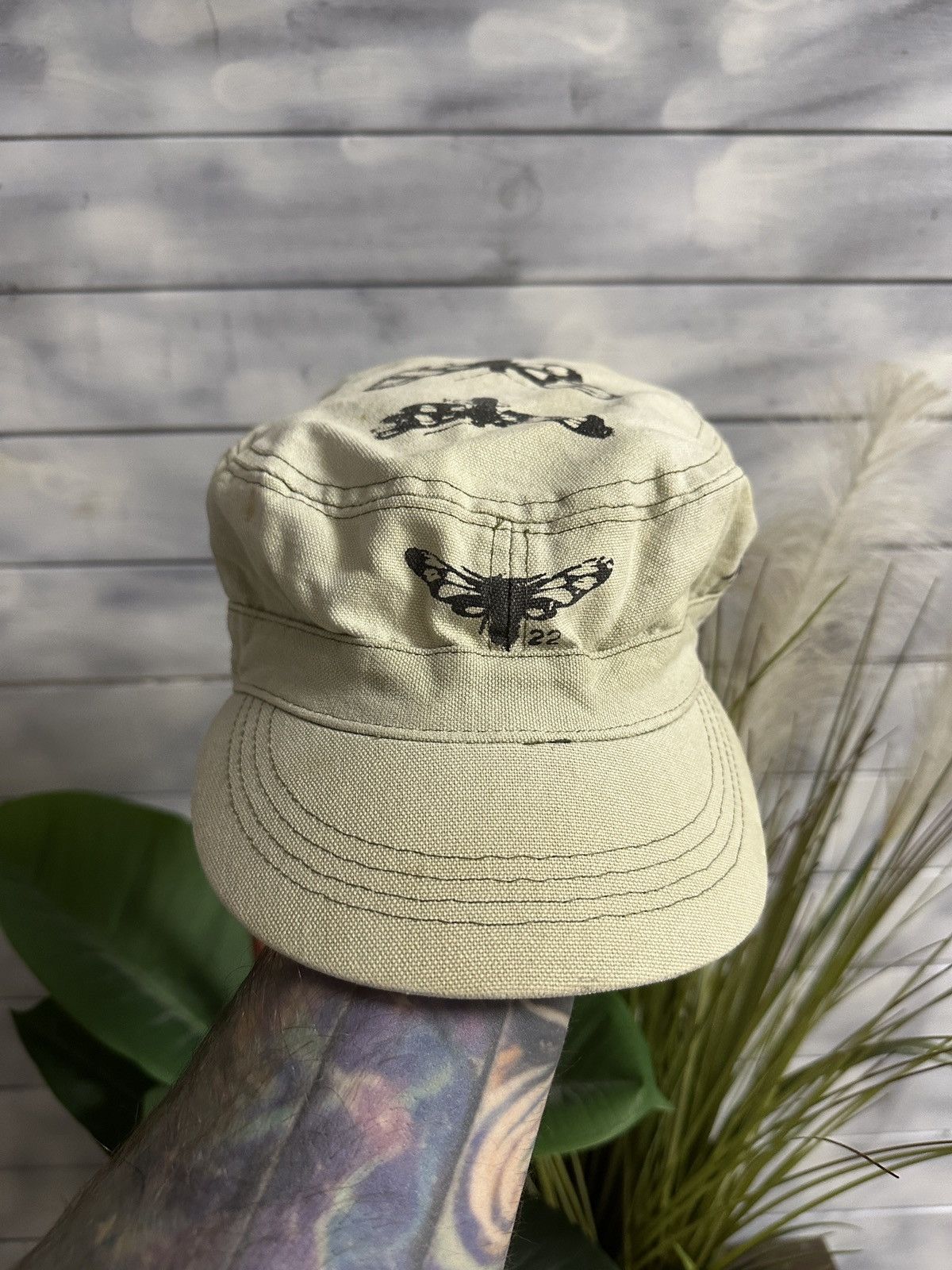 Mambo Very Rare Vintage Cap Mambo Surf Deluxe Butterfly Size ONE SIZE - 2 Thumbnail