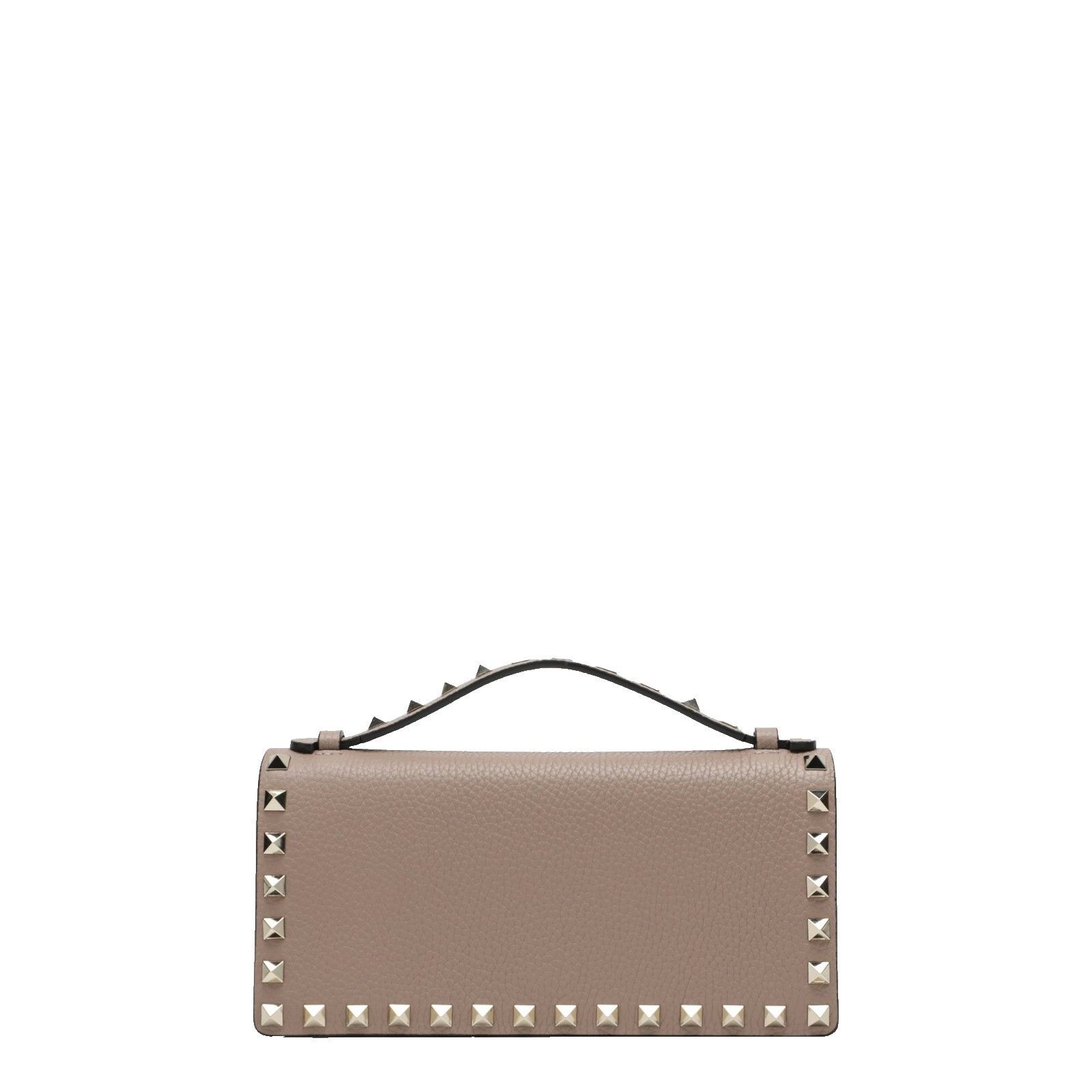 Valentino VALENTINO GARAVANI Rockstud Powder Pink Chain Wallet Bag New Size ONE SIZE - 1 Thumbnail