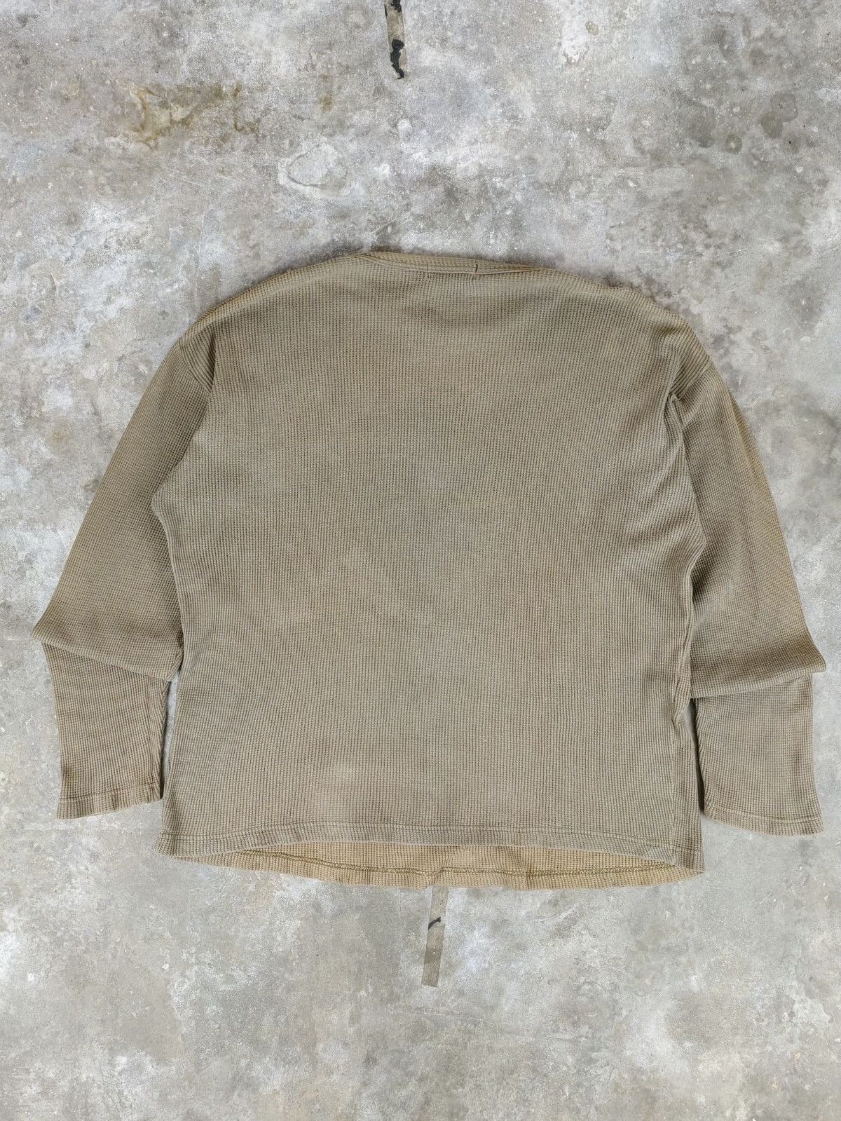 Bugle Boy × Vintage Vintage Bugle Boy Waffle Long Sleeve T-Shirt Size US L / EU 52-54 / 3 - 2 Thumbnail