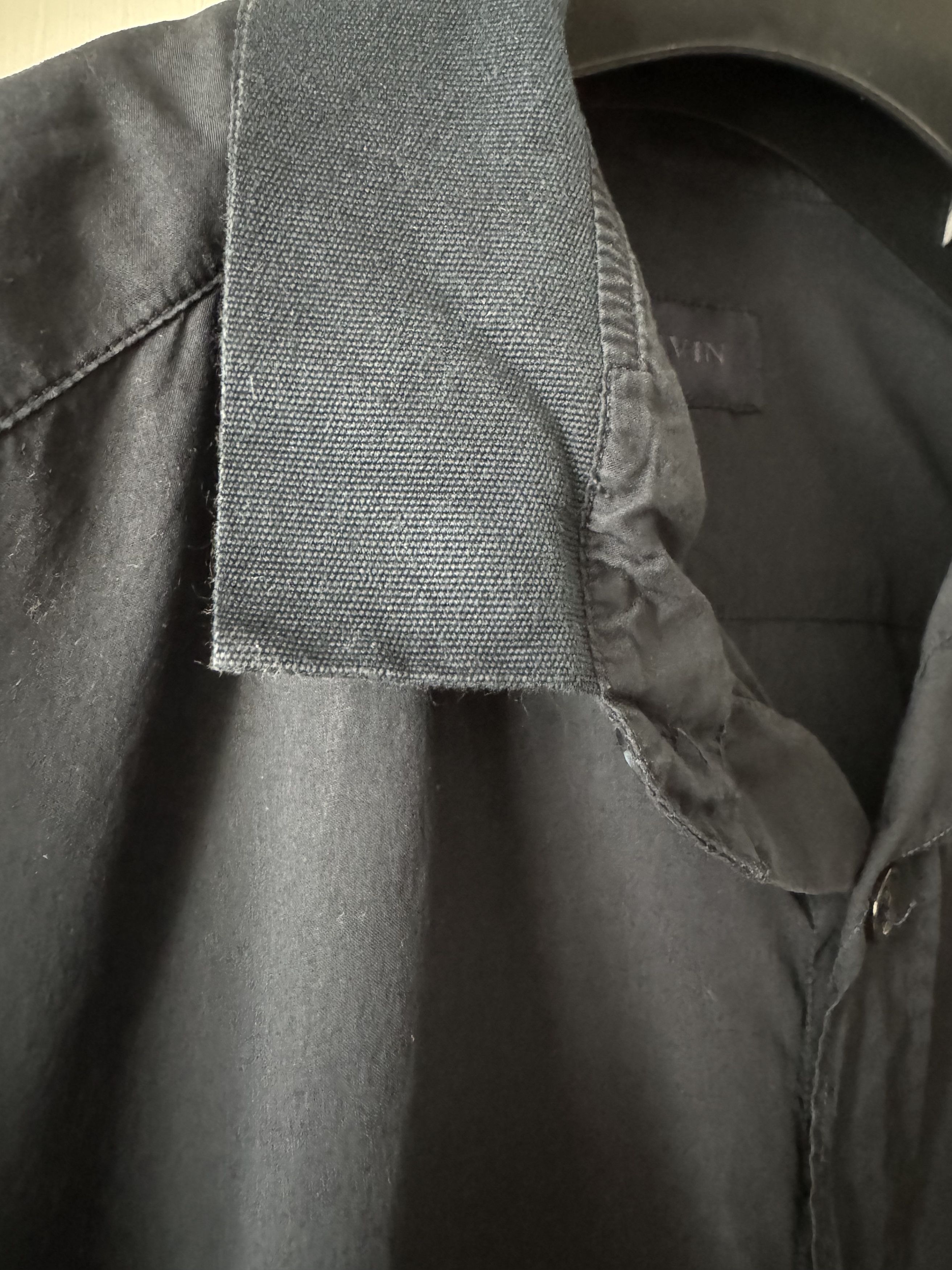Lanvin Lanvin Shirt SIZE 38/15 Navy Size US S / EU 44-46 / 1 - 8 Thumbnail