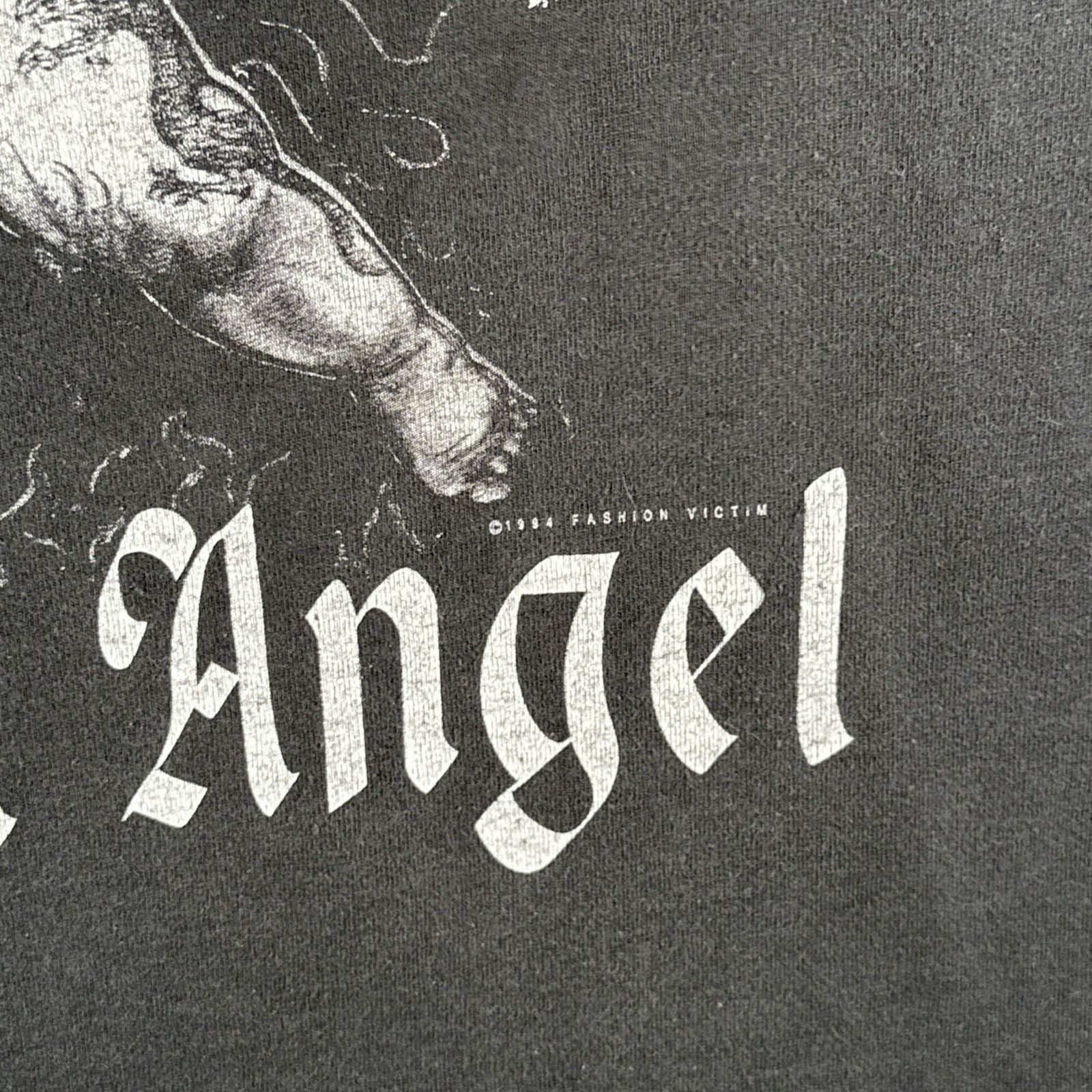 Fashion Victim Vintage Fashion Victim Shirt Mens Large 90s Fallen Angel Size US L / EU 52-54 / 3 - 5 Thumbnail