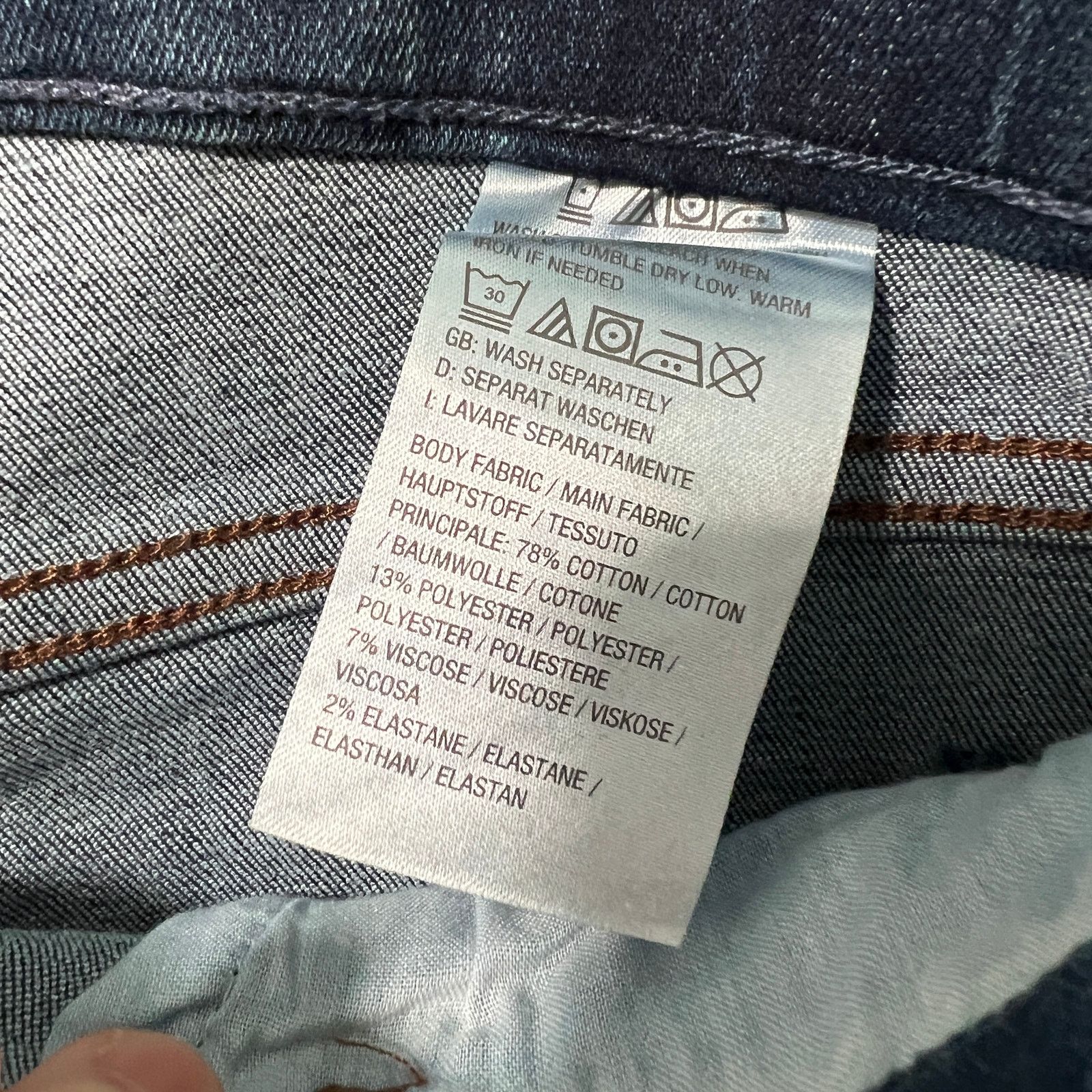 Other Canyon Retreat Regular Heartland Denim Front Slit Jeans Size 25" / US 0 / IT 36 - 16 Thumbnail