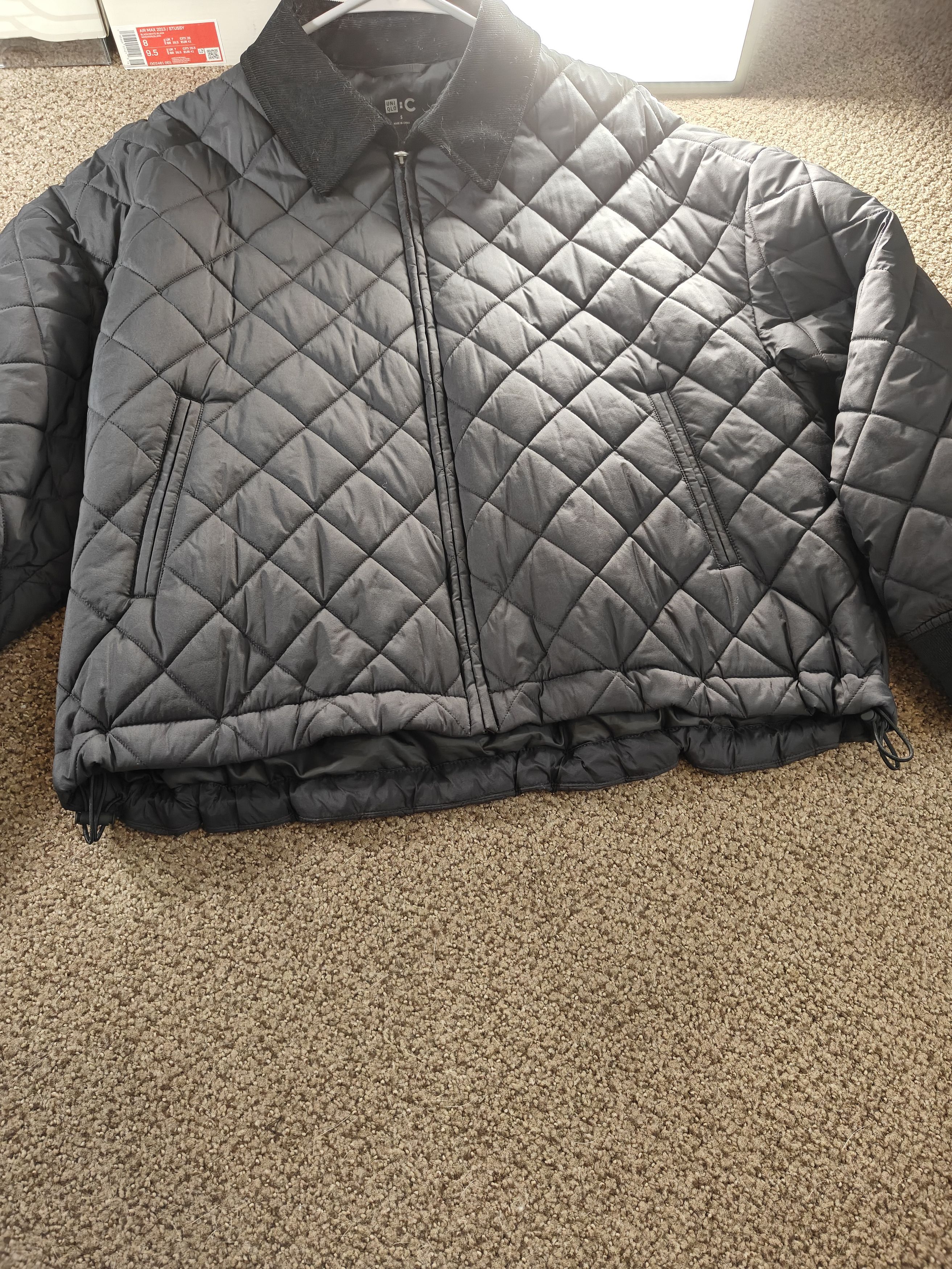 Uniqlo uniqlo:c quilted bomber jacket corduroy collar - women's S Size S / US 4 / IT 40 - 4 Thumbnail