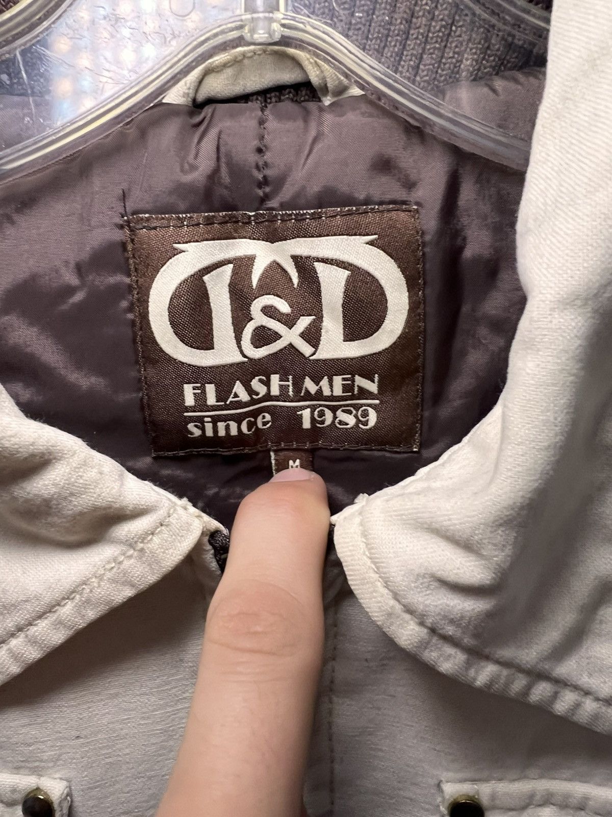 Vintage Vintage J&D Flash men “cyberdog” patch studded work jacket Size US XL / EU 56 / 4 - 4 Thumbnail