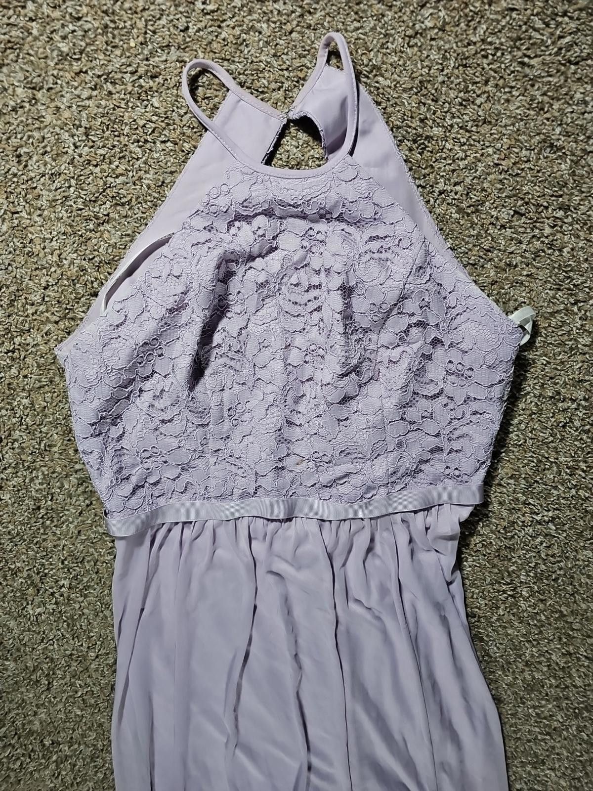 Other Davids Bridal Sz 10 Purple Dress Size L / US 10 / IT 46 - 2 Thumbnail