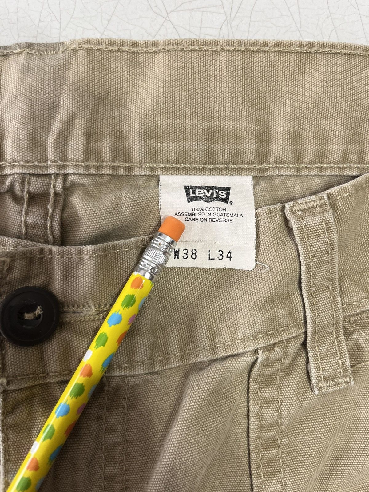 Levi's × Vintage Vintage Levi’s cargo wide leg pants Size US 38 / EU 54 - 3 Thumbnail