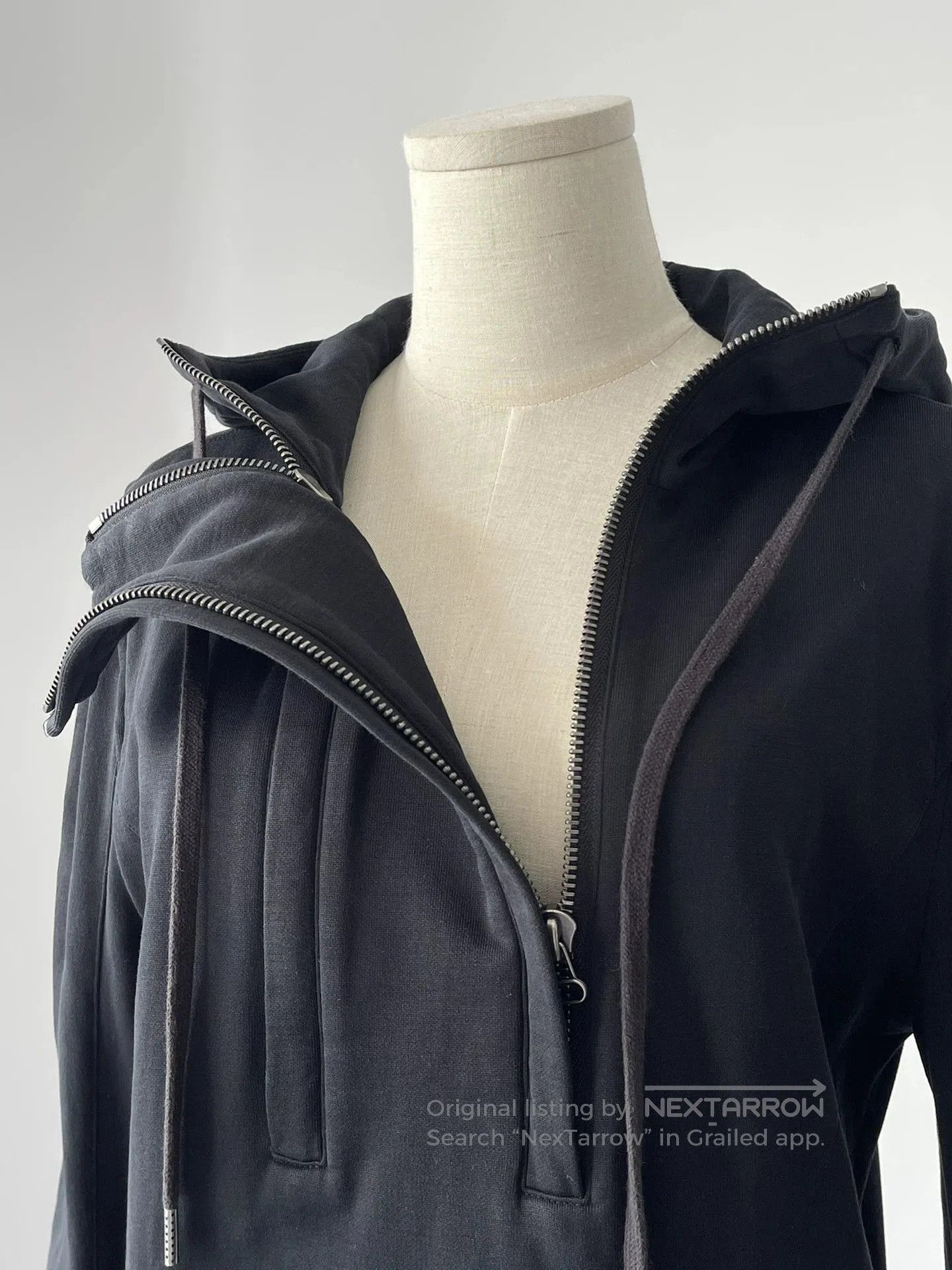 Helmut Lang Helmut Lang Double Zip Hoodie Jacket. Size US S / EU 44-46 / 1 - 3 Thumbnail