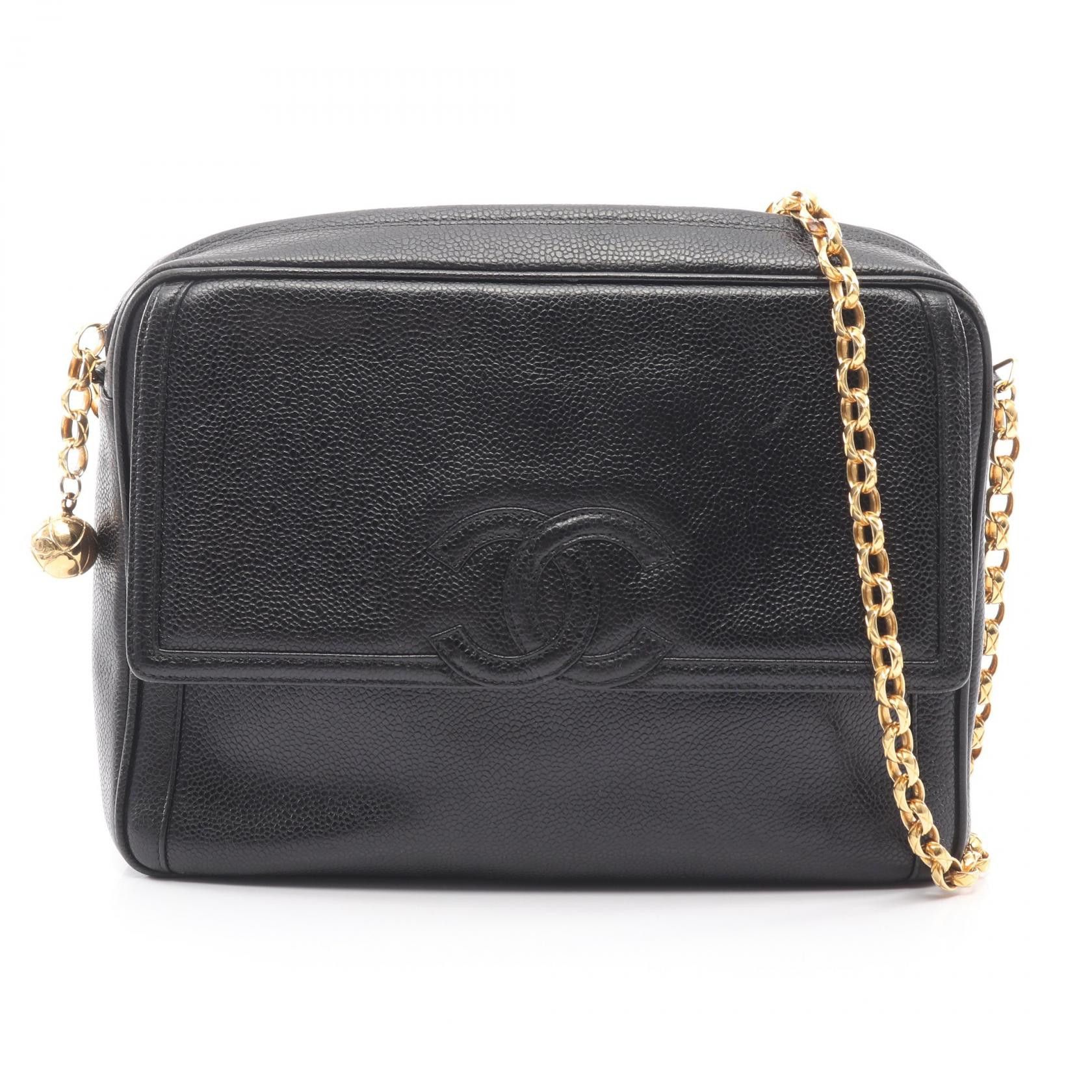 Chanel Chanel Chanel Coco Mark Calf Shoulder Bag Leather Shoulder Bag DUTY FREE for USA Size ONE SIZE - 1 Thumbnail