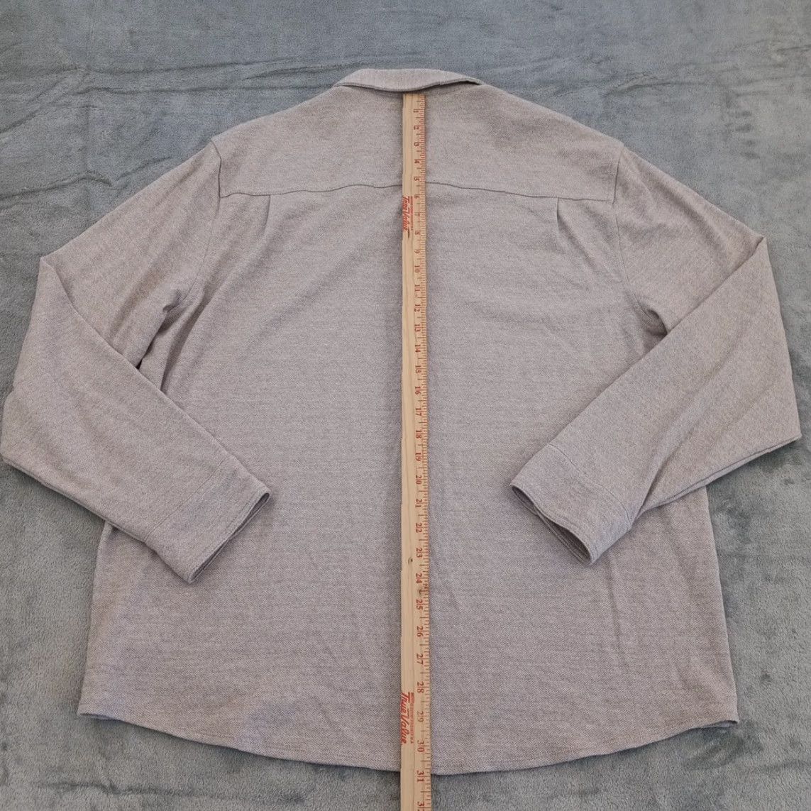 Vintage **WA Mens Shirt Collared Button-Up Long Sleeve Beige XL Knit Pockets** User: **WA Mens Collared Button-Up Long Sleeve Shirt Beige XL Knit Pockets** Size US XL / EU 56 / 4 - 5 Thumbnail
