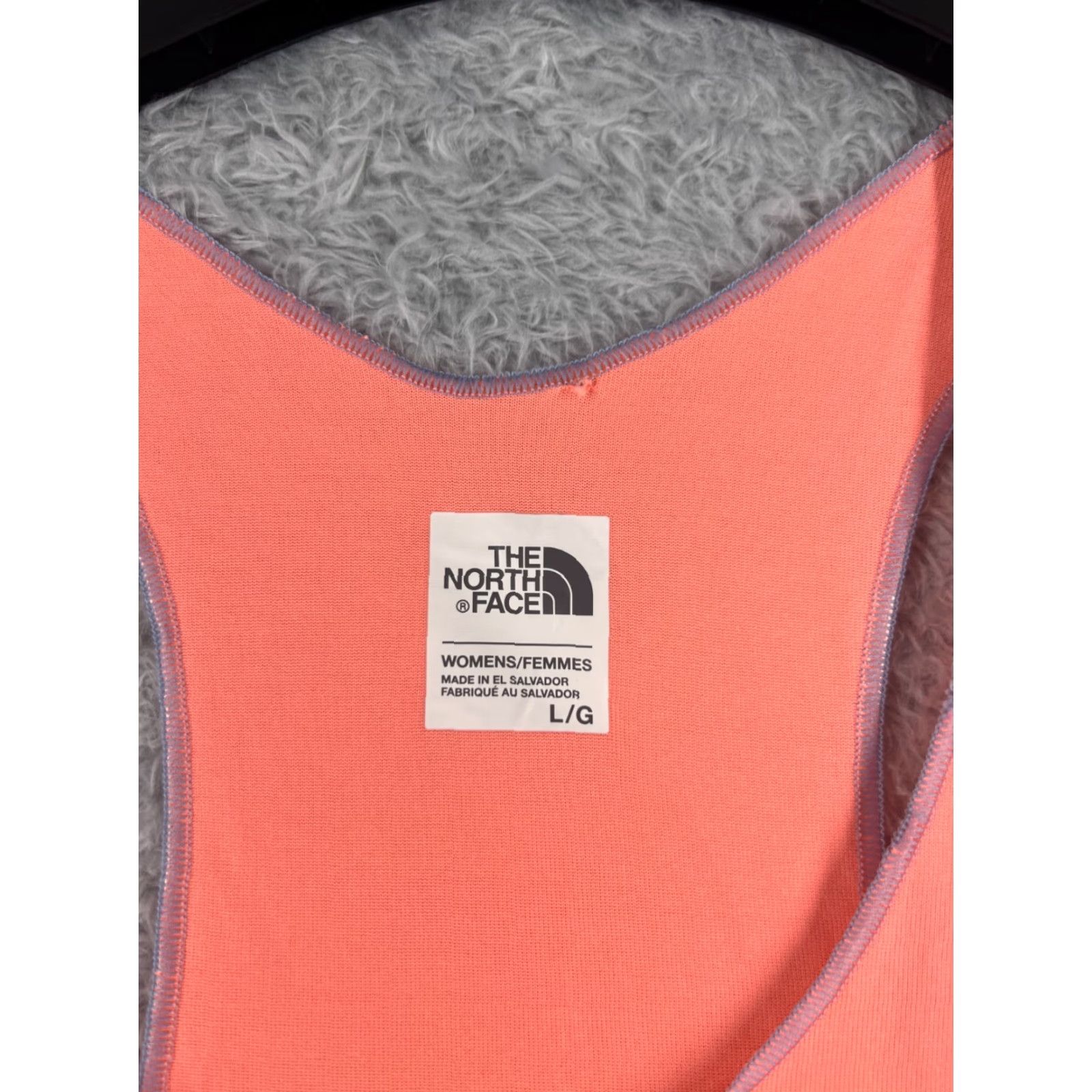 The North Face The North Face Shirt Women Large Coral Tank Sleeveless 100% Polyester Gym Beach Size L / US 10 / IT 46 - 6 Thumbnail
