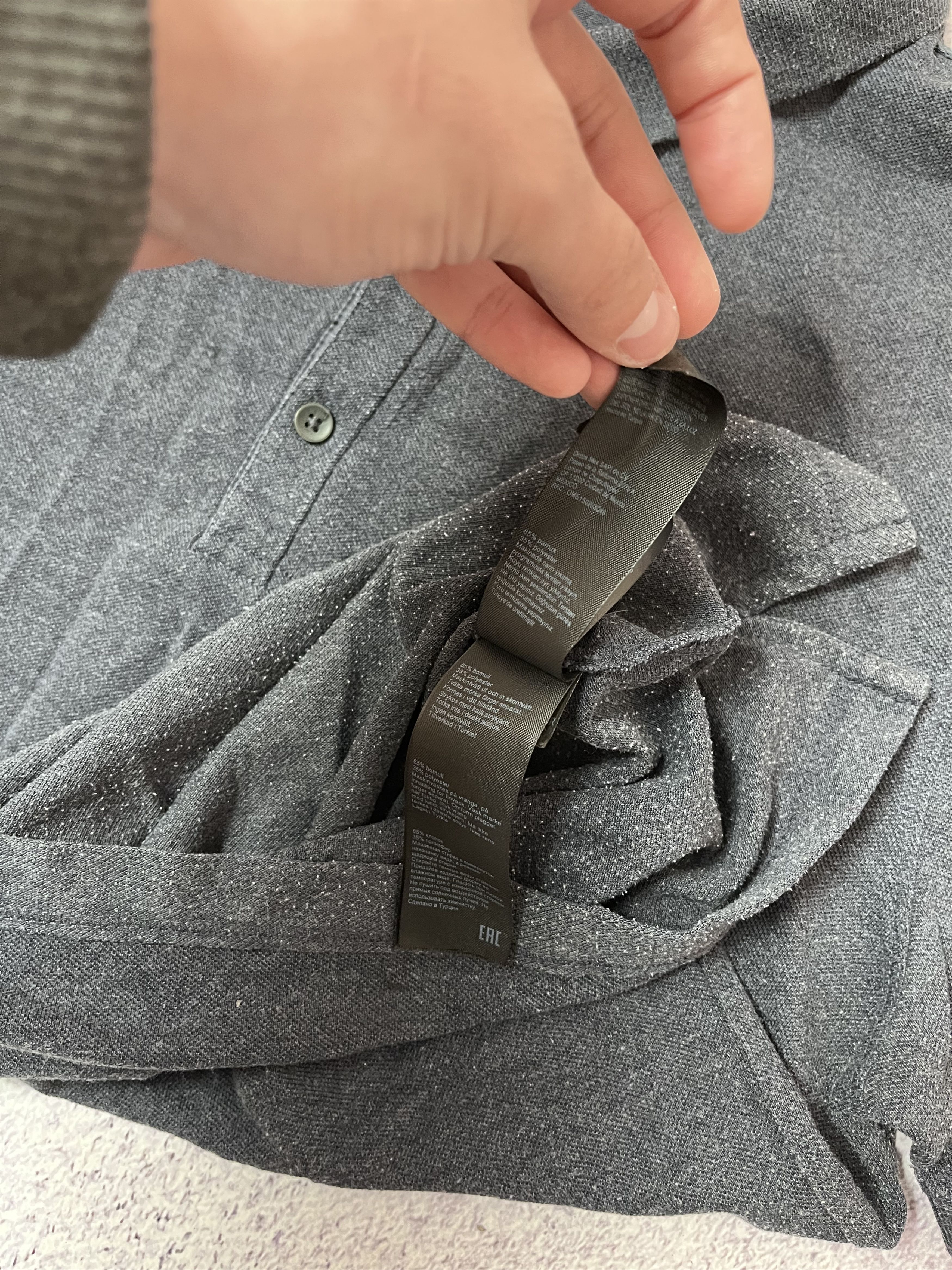 Allsaints × Japanese Brand Men’s polo Allsaints size L Y2K Size US L / EU 52-54 / 3 - 10 Thumbnail